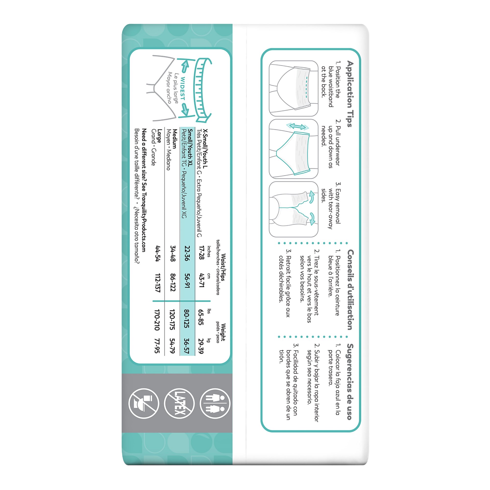 Select® Heavy Protection Absorbent Underwear, Small - Image 4