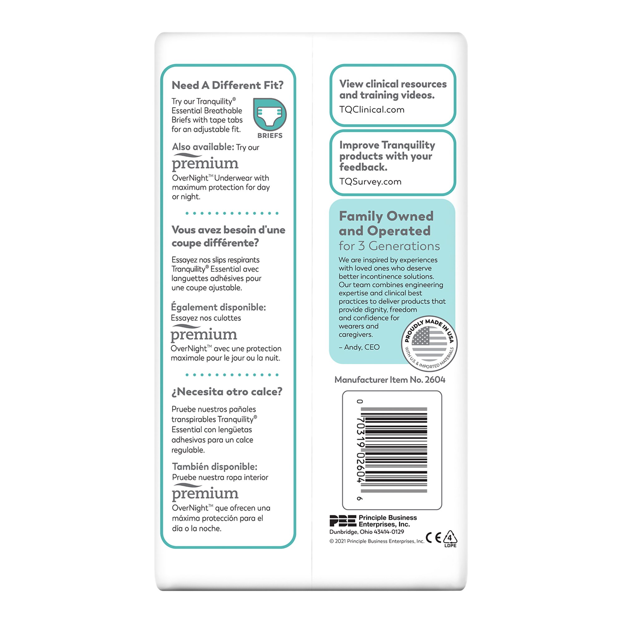 Select® Heavy Protection Absorbent Underwear, Small - Image 3