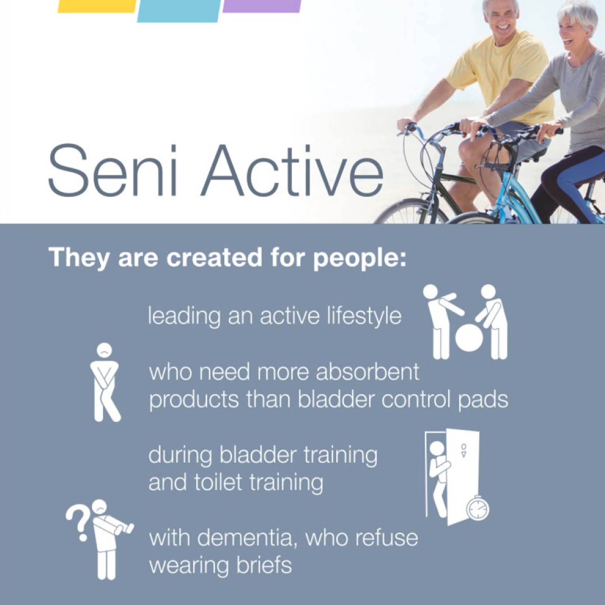 Seni® Active Super Plus Overnight Heavy Absorbent Underwear, Extra Large - Image 6