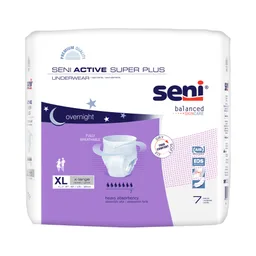 Seni® Active Super Plus Overnight Heavy Absorbent Underwear, Extra Large