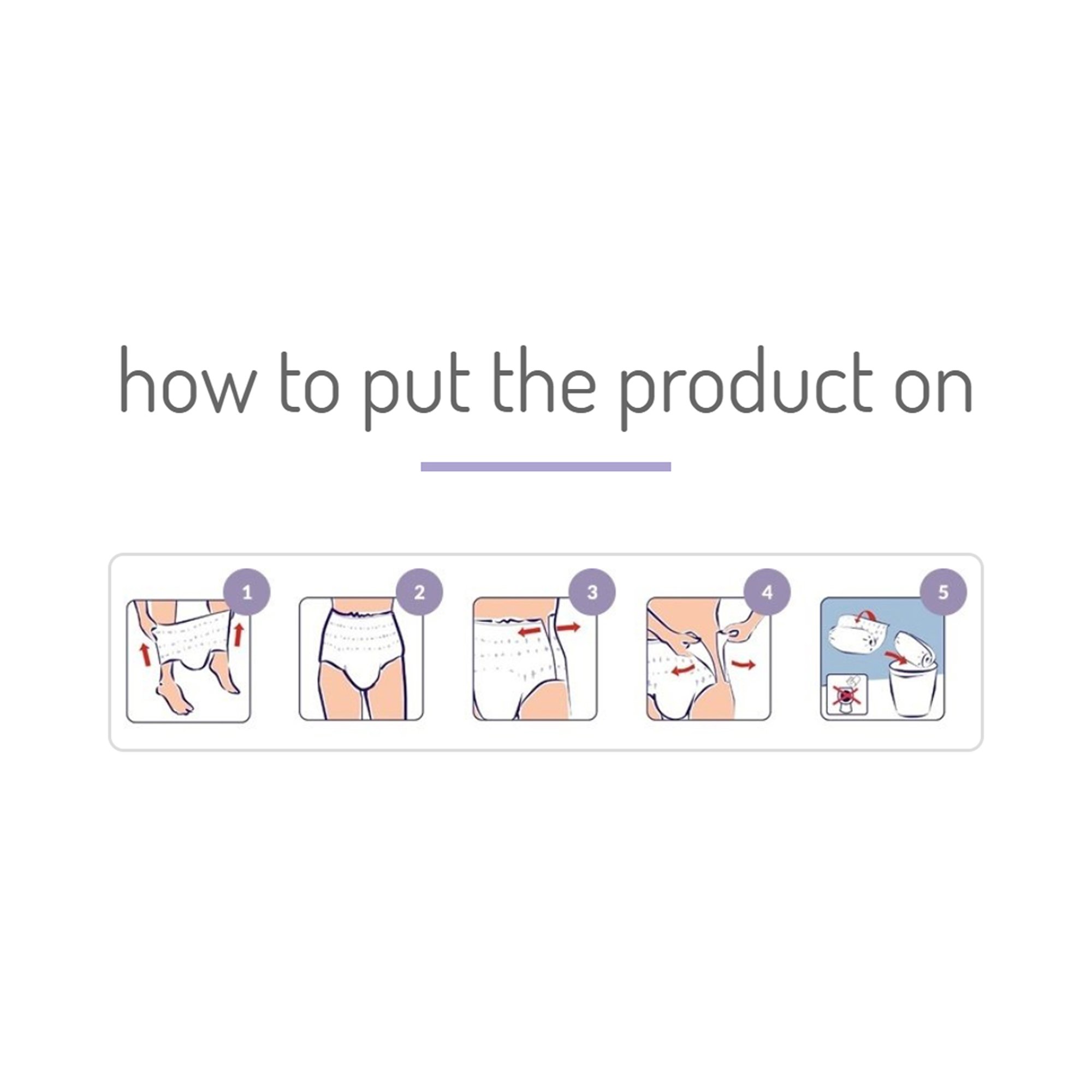 Seni® Active Super Plus Overnight Heavy Absorbent Underwear, Large - Image 8