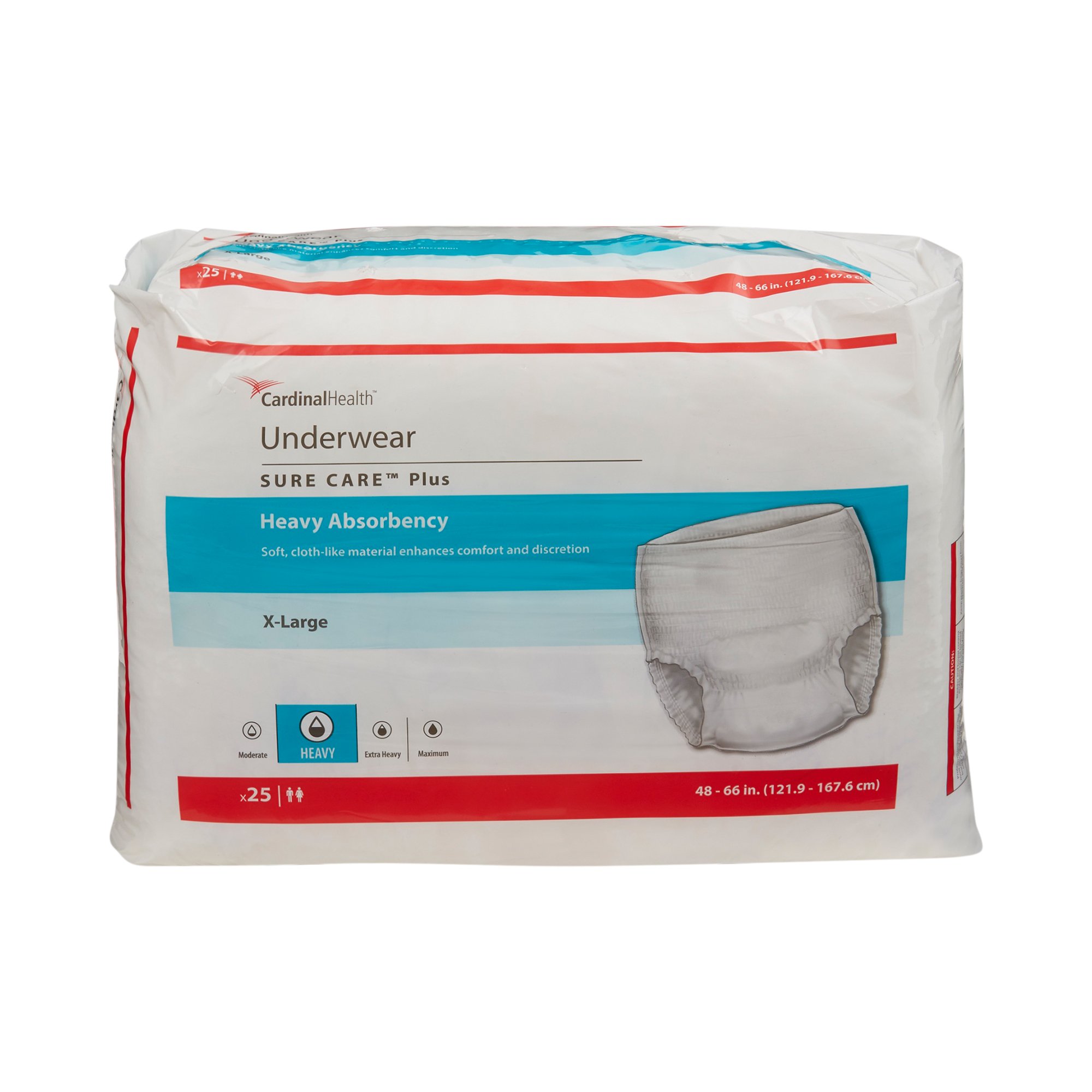 Sure Care™ Plus Heavy Absorbent Underwear, Extra Large - Image 2