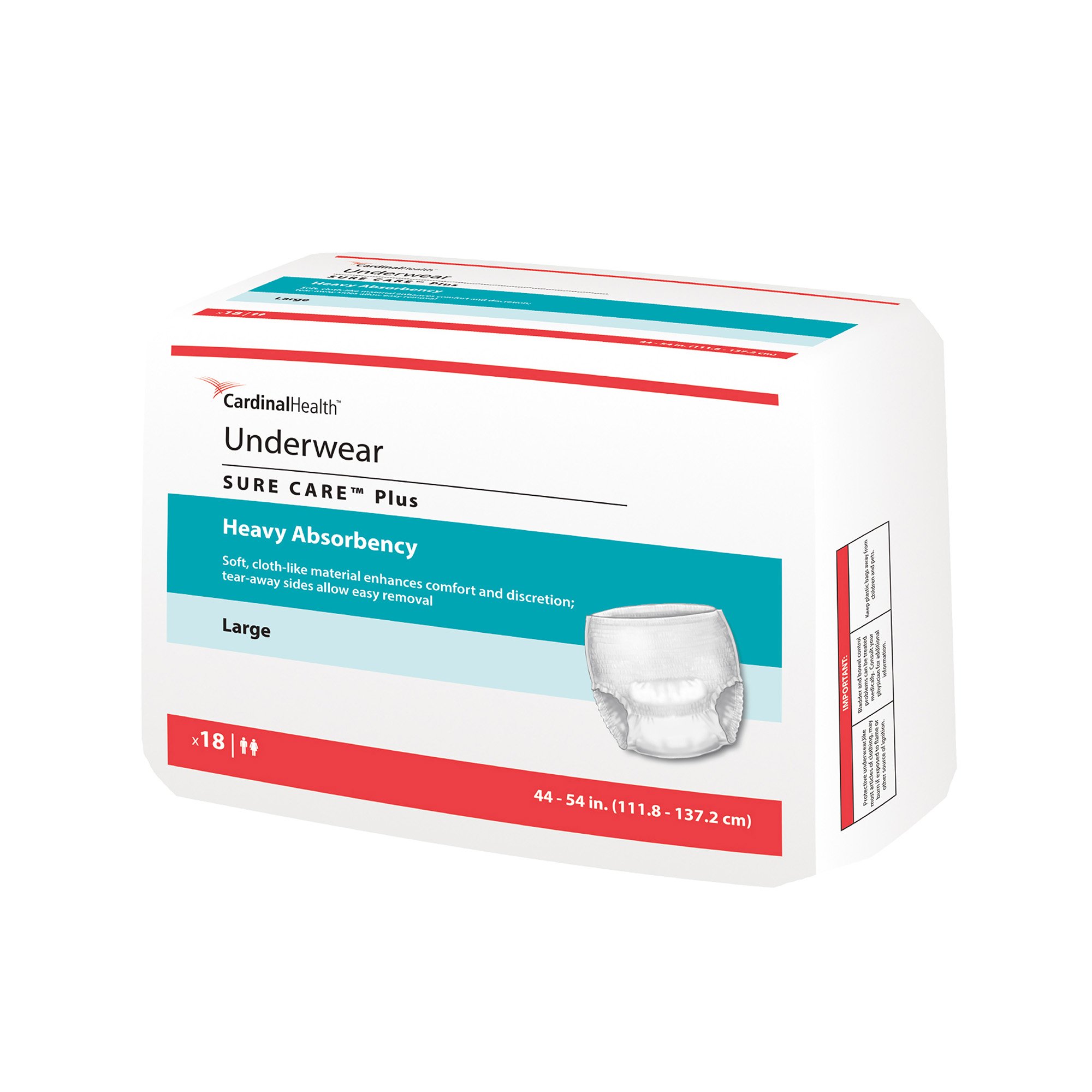 Sure Care™ Plus Heavy Absorbent Underwear, Extra Large - Image 3