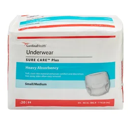 Sure Care™ Plus Heavy Absorbent Underwear, Medium