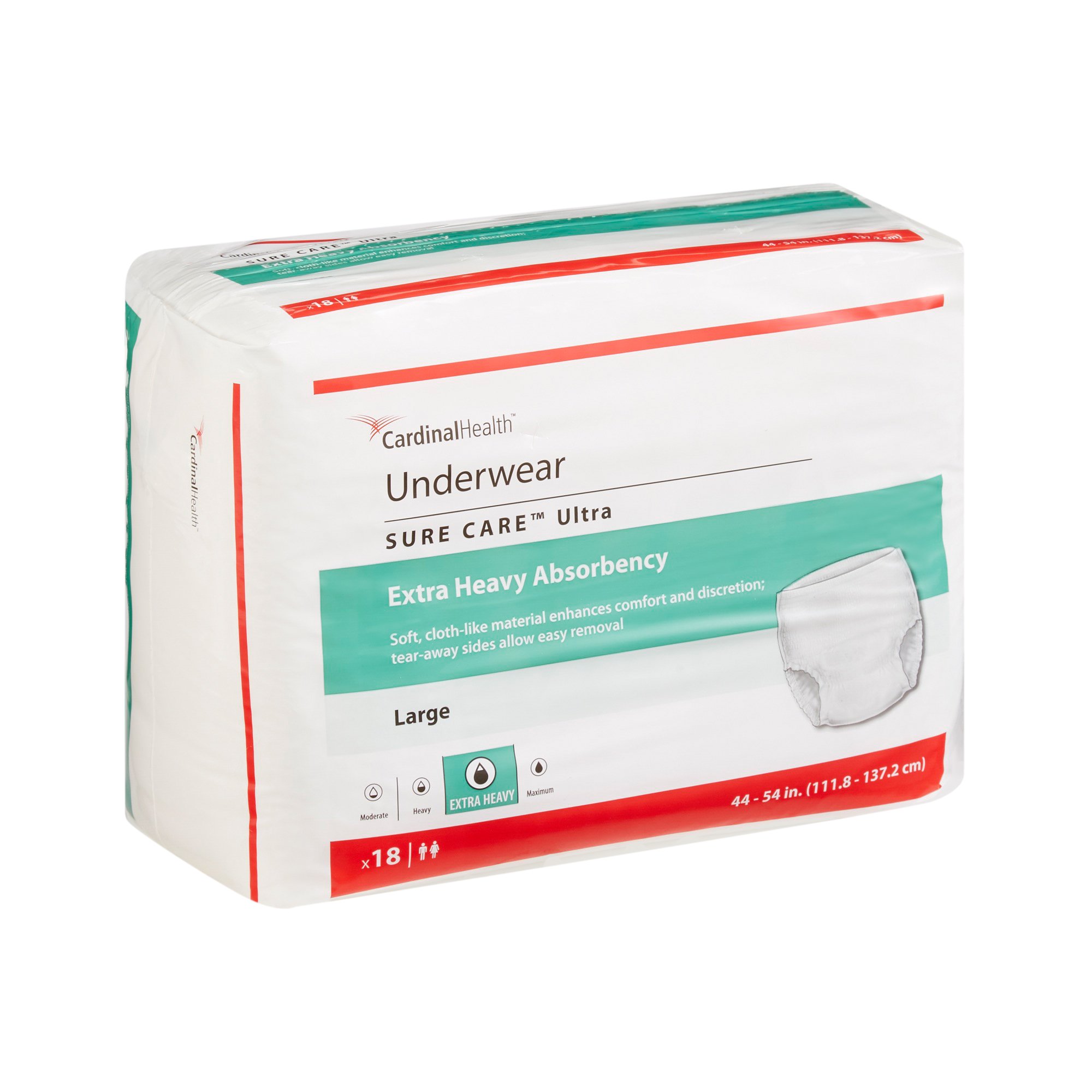 Sure Care™ Ultra Extra Heavy Absorbent Underwear, Large - Image 3