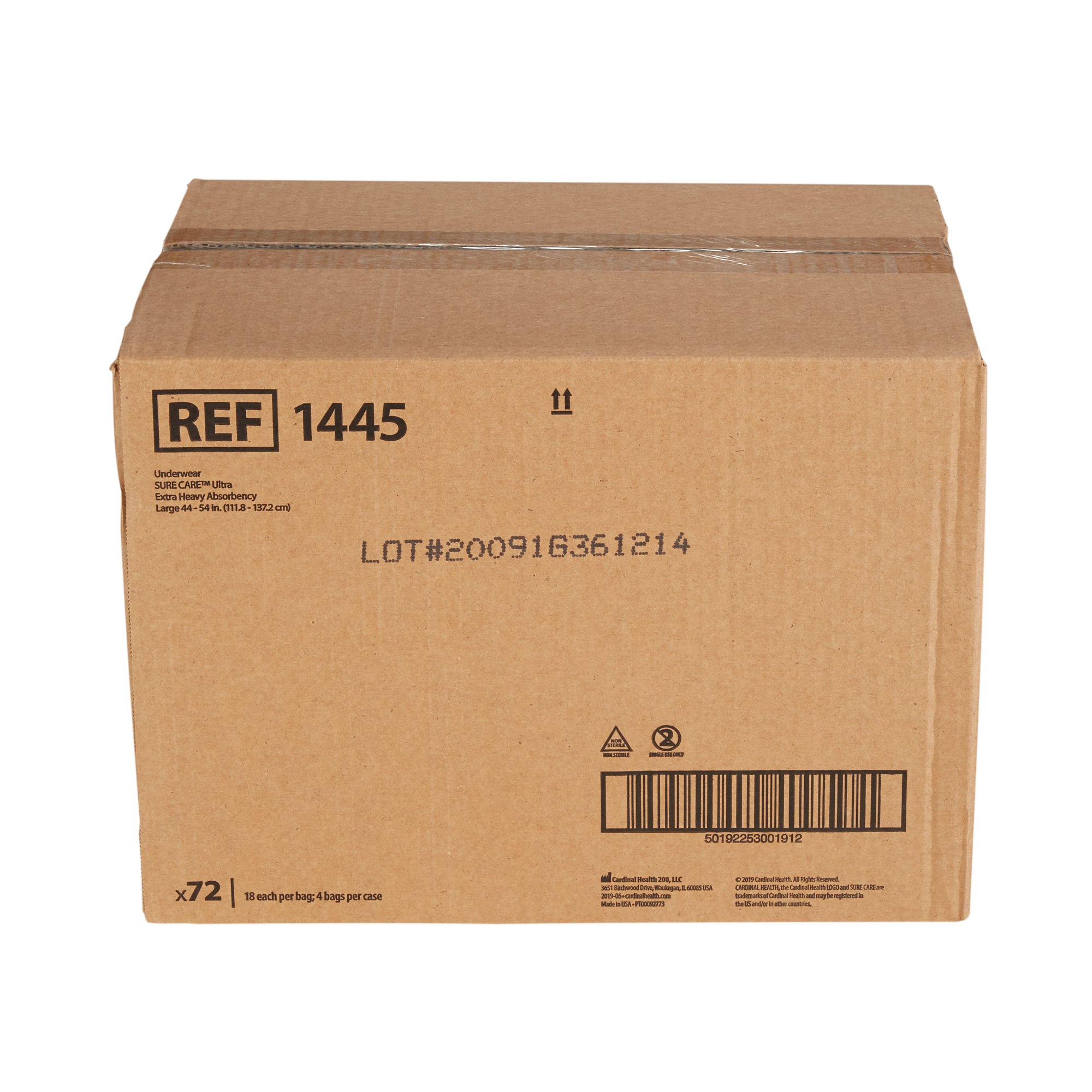 Sure Care™ Ultra Extra Heavy Absorbent Underwear, Large - Image 4