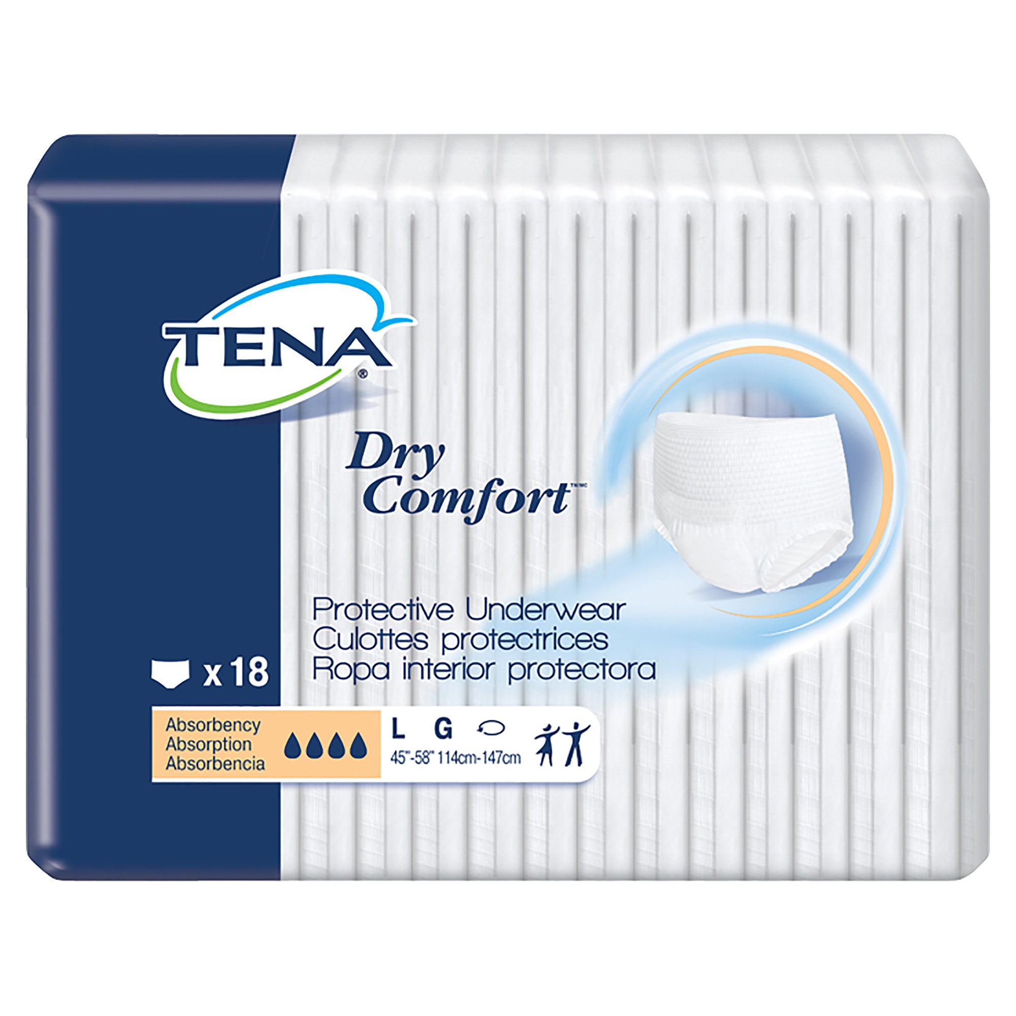Tena® Dry Comfort™ Absorbent Underwear, Large - Image 2