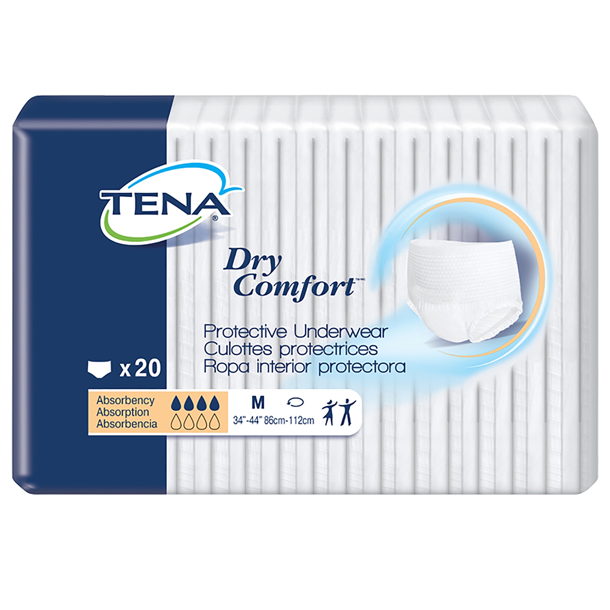 Tena® Dry Comfort™ Absorbent Underwear, Medium - Image 2