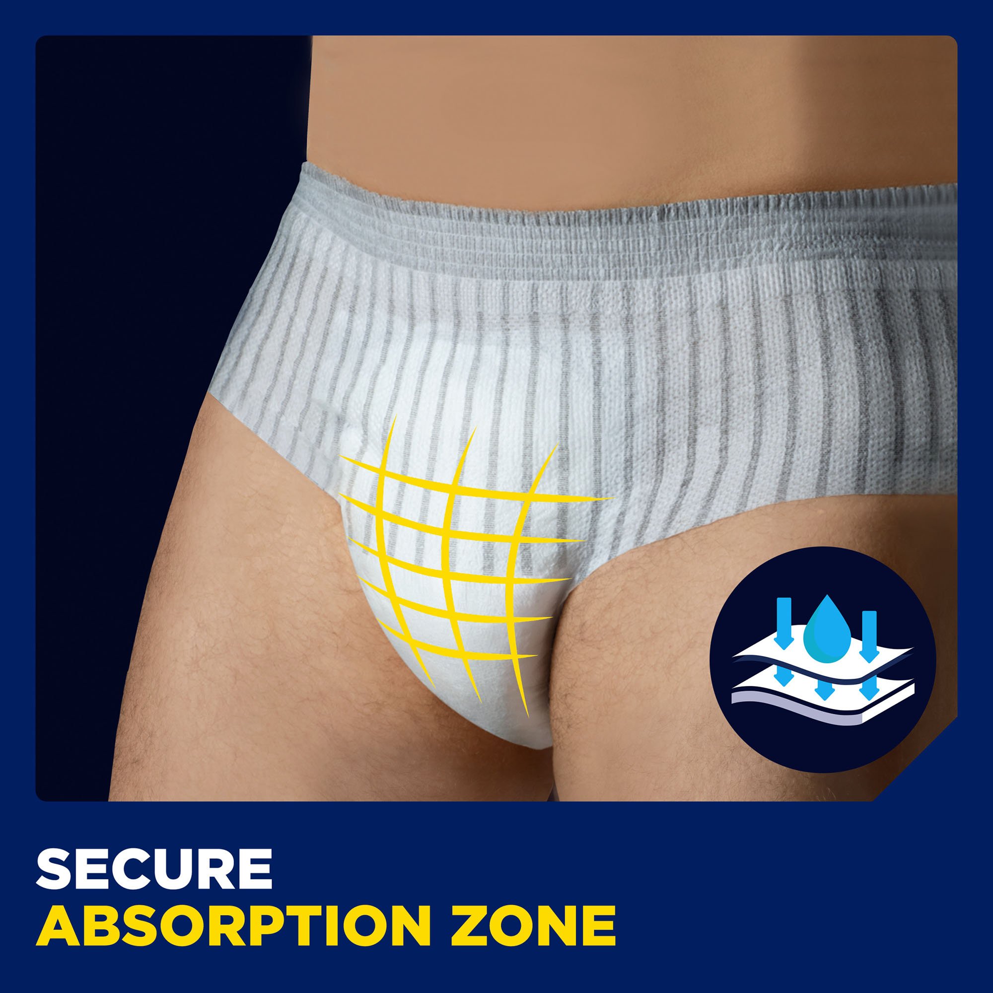 Tena® Men™ Super Plus Protective Underwear, Small / Medium - Image 6
