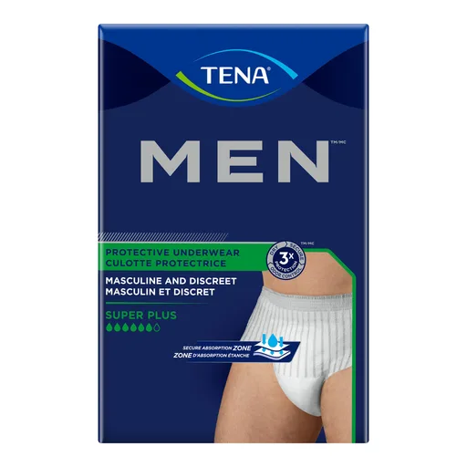 Tena® Men™ Super Plus Protective Underwear, Small / Medium