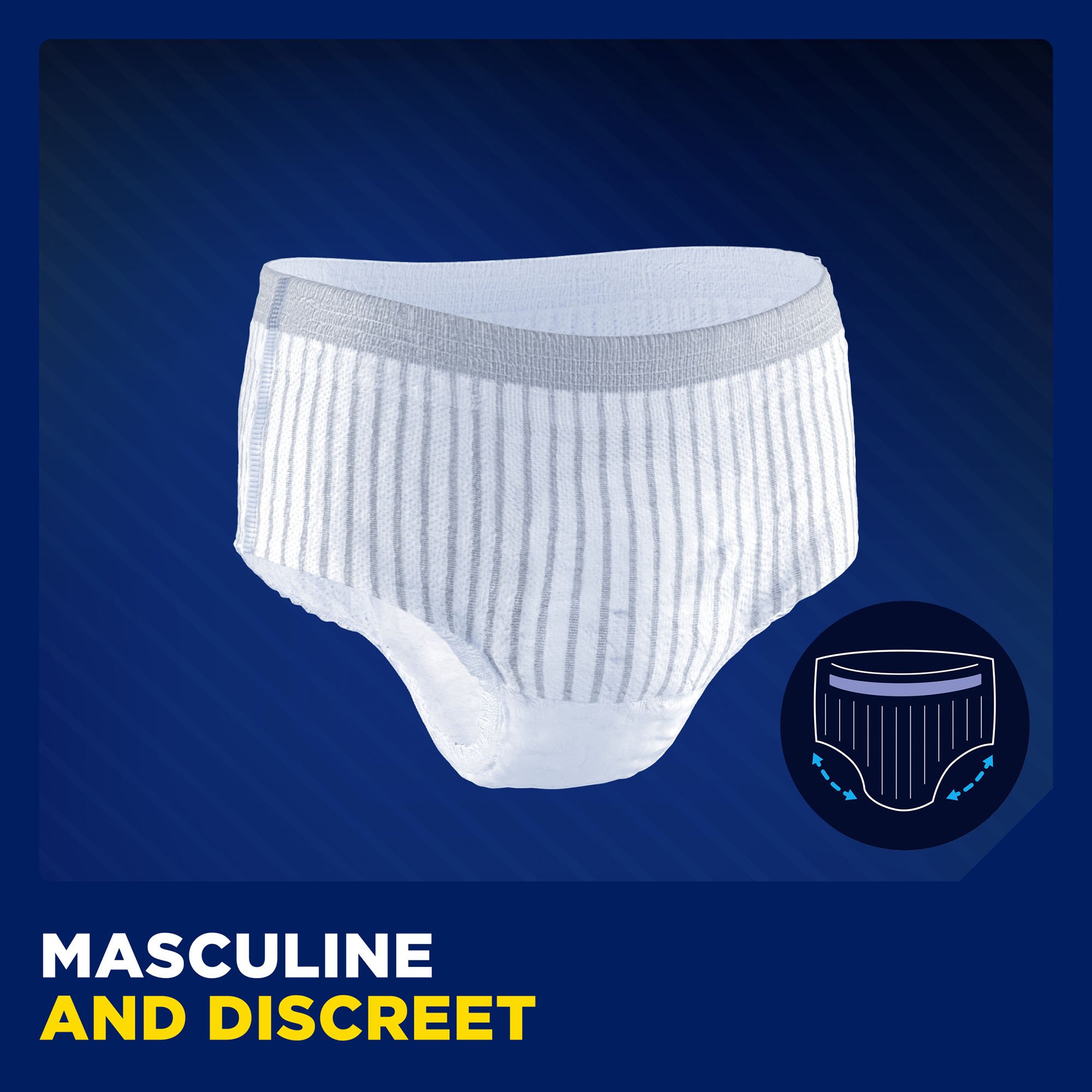 Tena® Men™ Super Plus Protective Underwear, Small / Medium - Image 7
