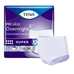 Tena® ProSkin Overnight™ Super Fully Breathable Underwear, Extra Large