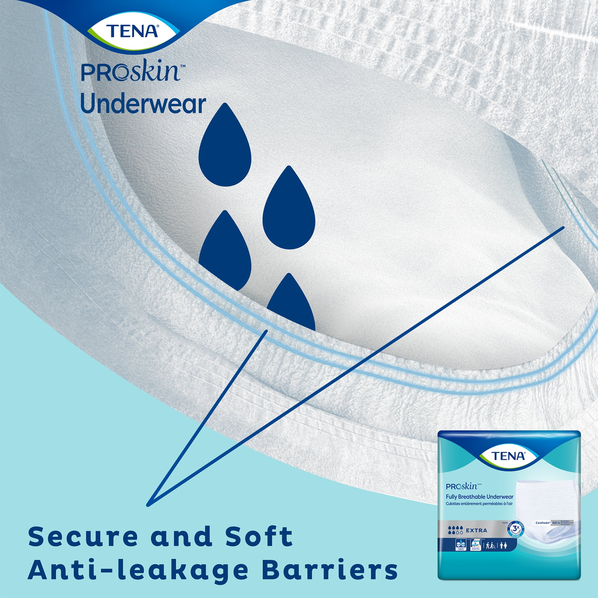 Tena® ProSkin™ Extra Absorbent Underwear, Small - Image 6