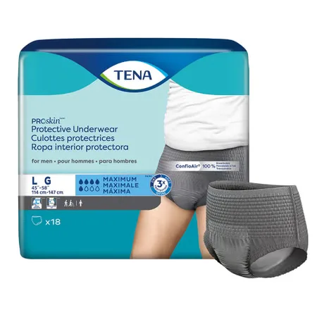 Tena® ProSkin™ Maximum Absorbent Underwear for Men, Large