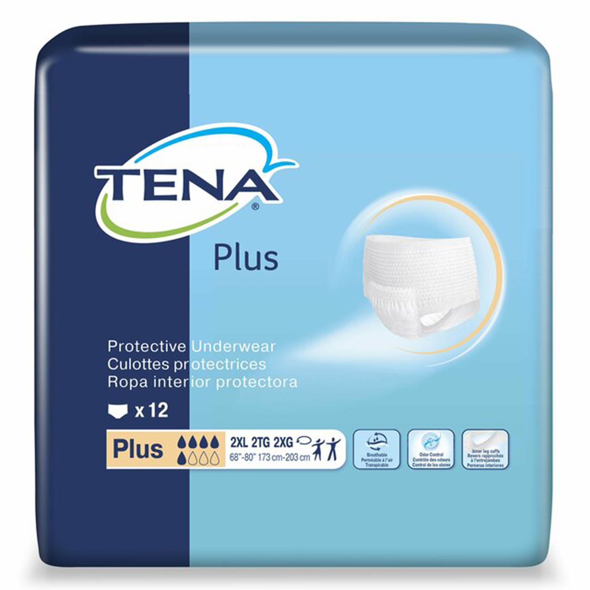 Tena® ProSkin™ Plus Fully Breathable Absorbent Underwear, 2X-Large - Image 4