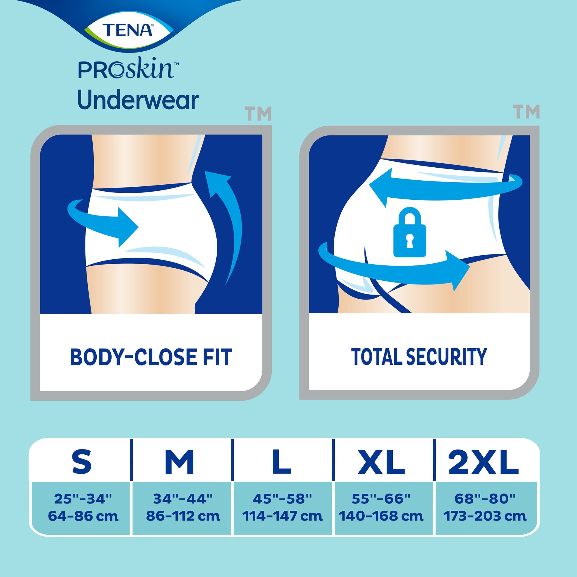 Tena® ProSkin™ Plus Fully Breathable Absorbent Underwear, Large - Image 5