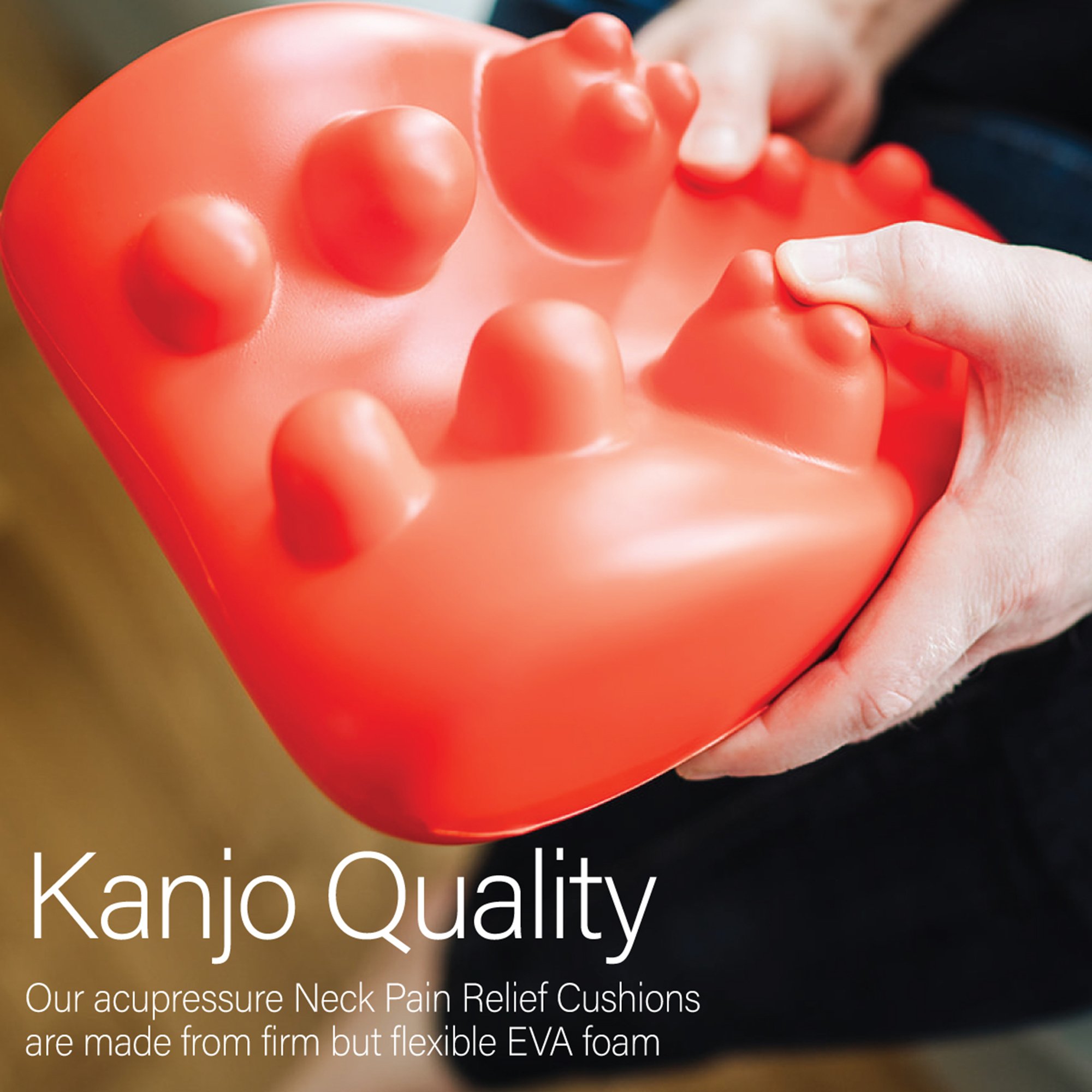 Kanjo Acupressure Neck Pain Relief Cushion - Image 7