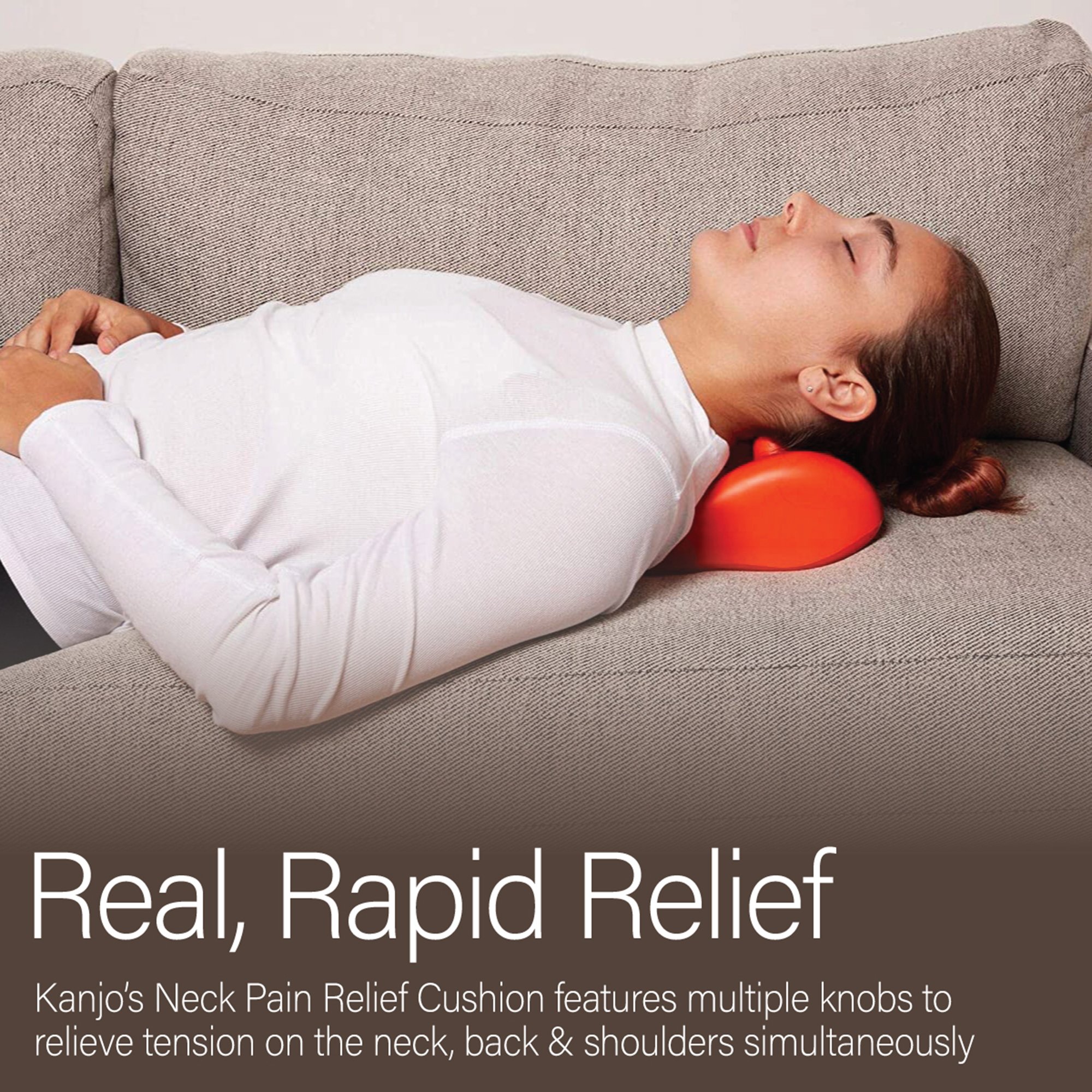 Kanjo Acupressure Neck Pain Relief Cushion - Image 8