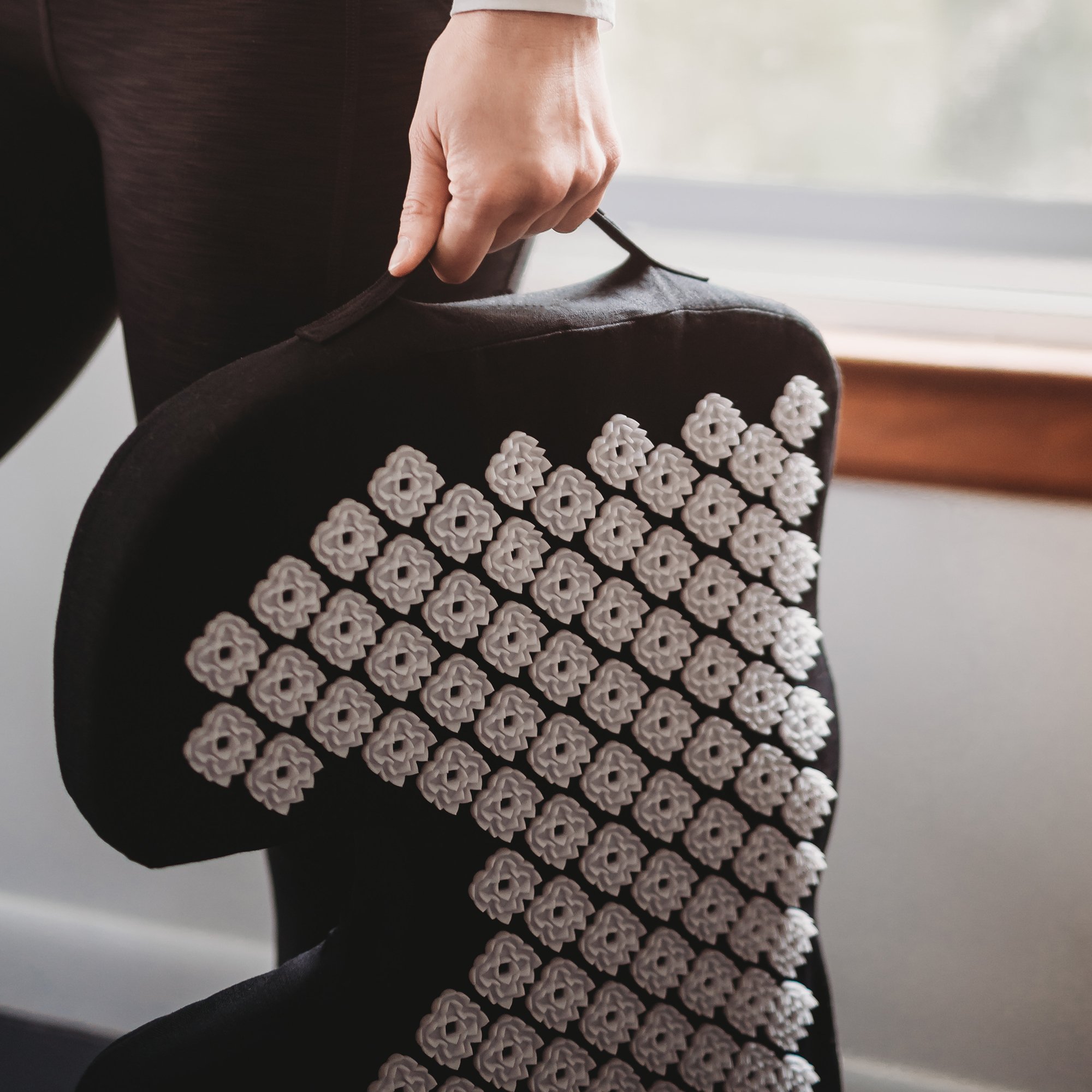 Kanjo Acupressure Seat Cushion, Black - Image 6