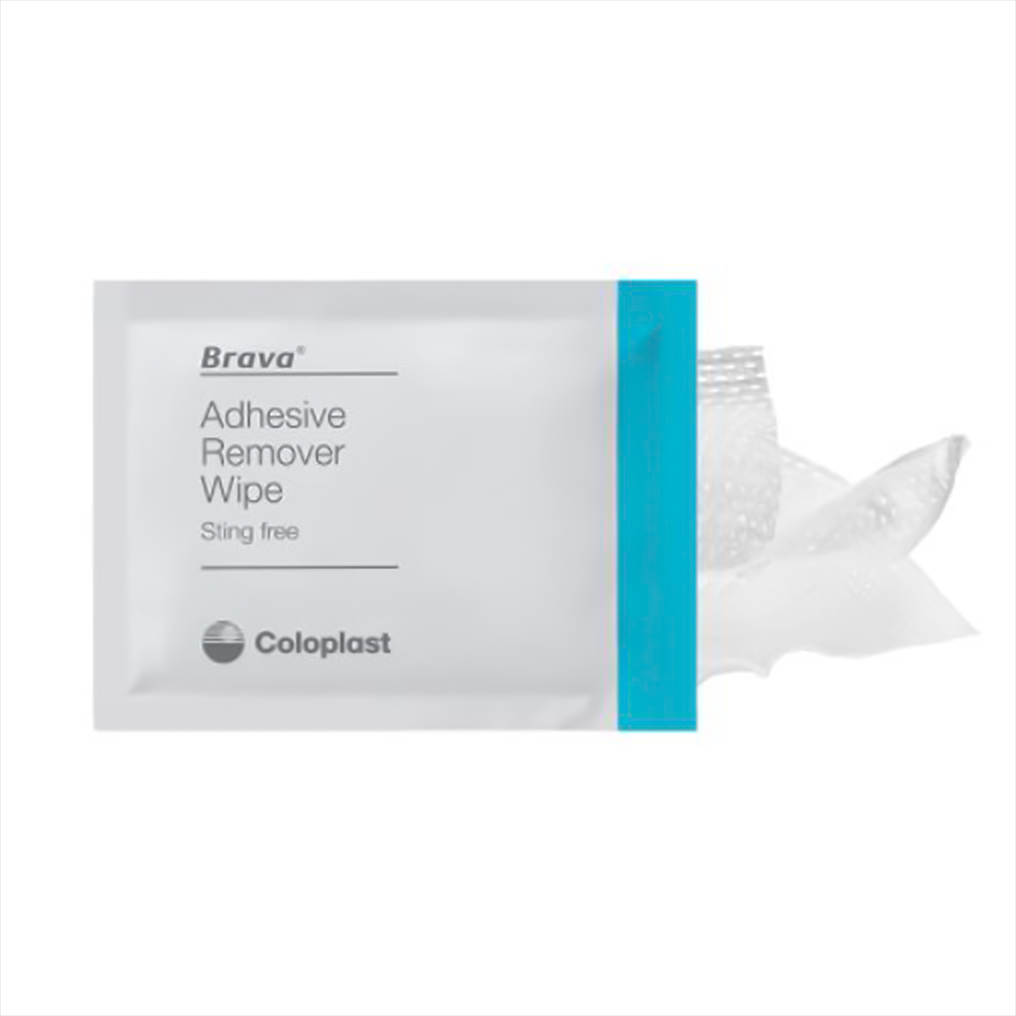 Brava® Adhesive Remover Wipes, Alcohol-Free, No-Sting Formula, 6 x 4.5 Inch - Image 2
