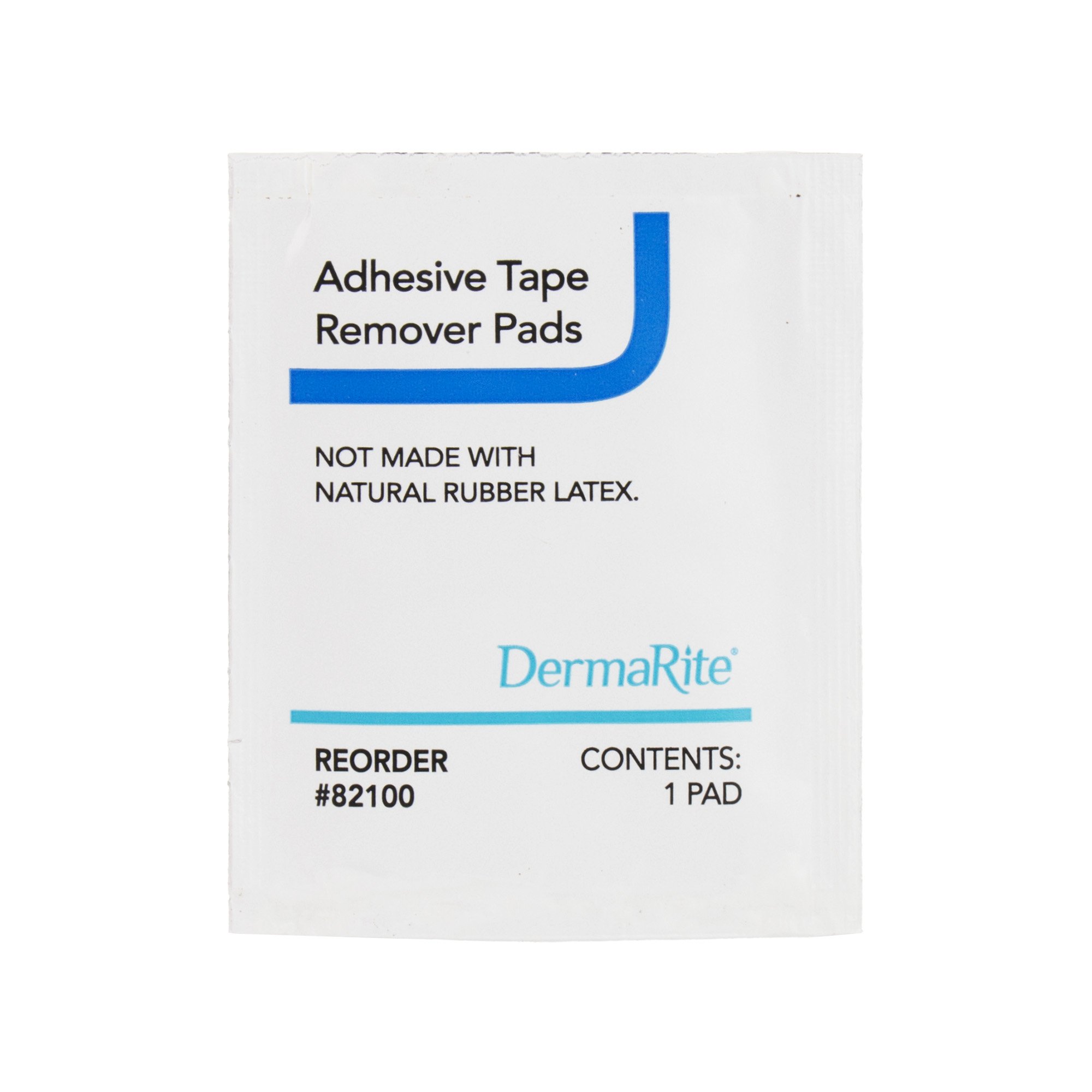 DermaRite® Adhesive Remover, 1-1/2 x 3-1/2 Inch Pads - Image 2