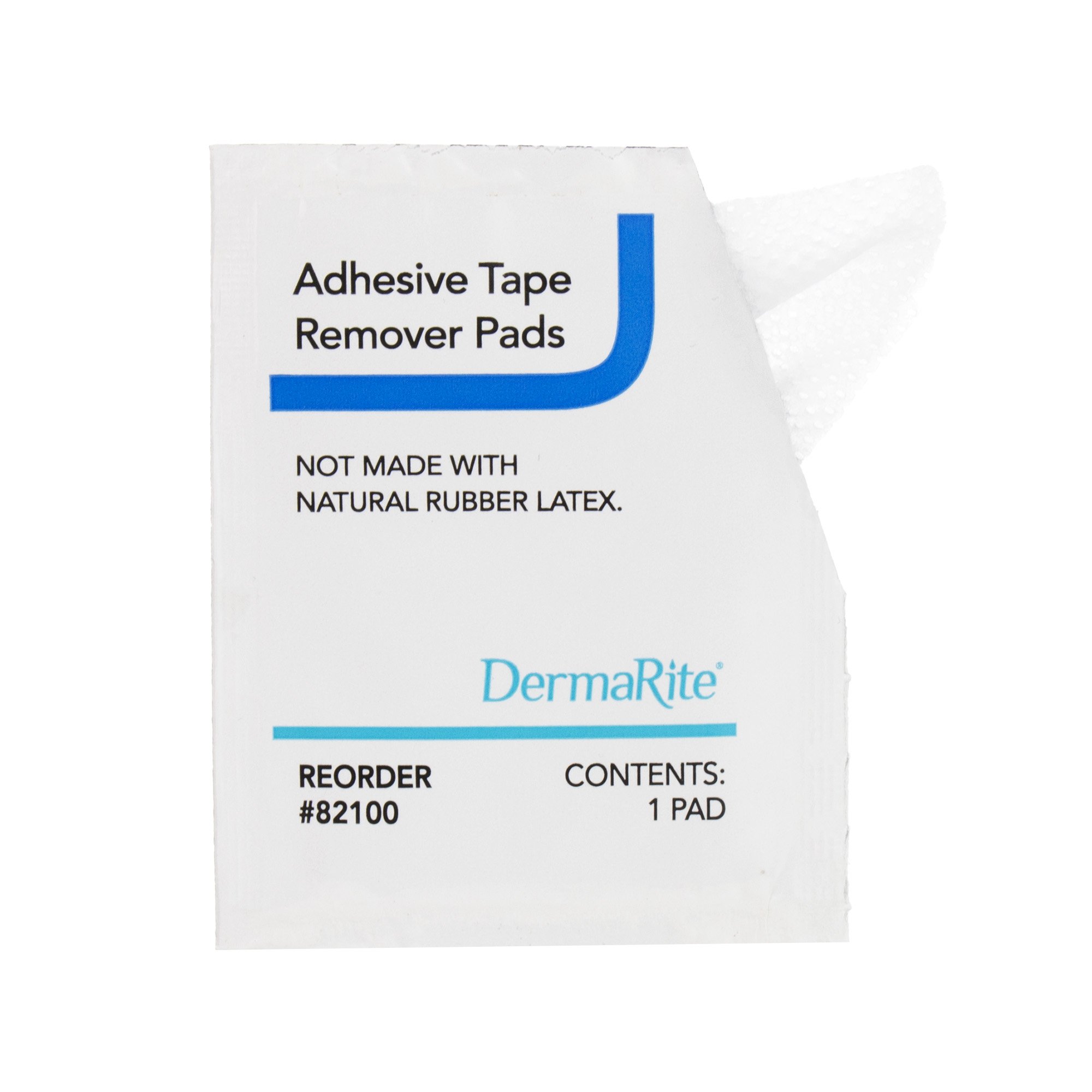 DermaRite® Adhesive Remover, 1-1/2 x 3-1/2 Inch Pads - Image 3