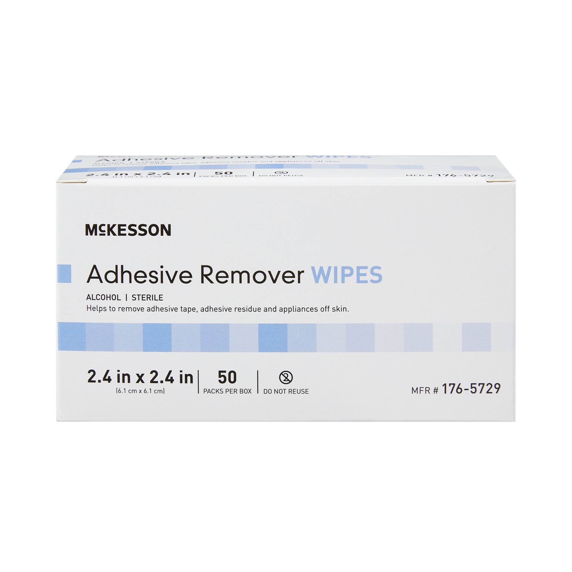 McKesson Adhesive Remover, 2-2/5 x 2-2/5 Inch Wipe - Image 4