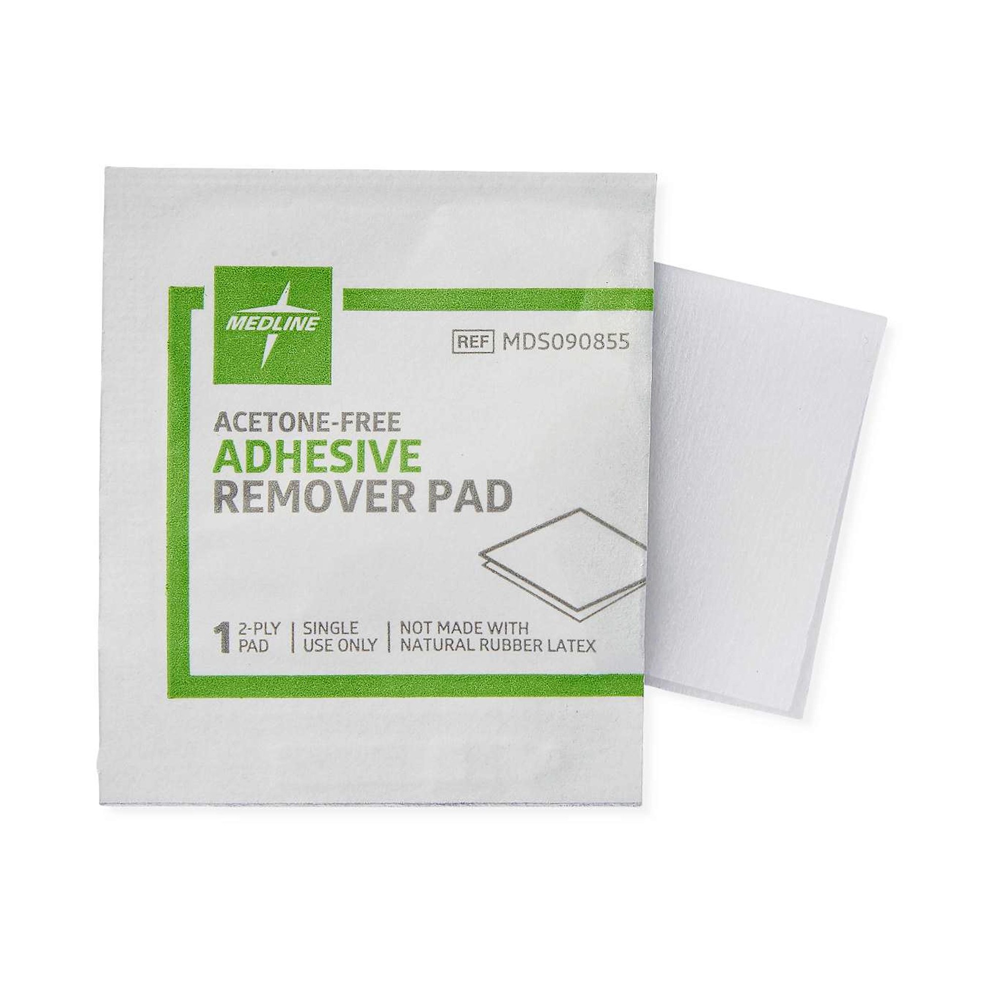 Medline® Adhesive Remover, 1¼ x 1½ Inch Wipe - Image 4
