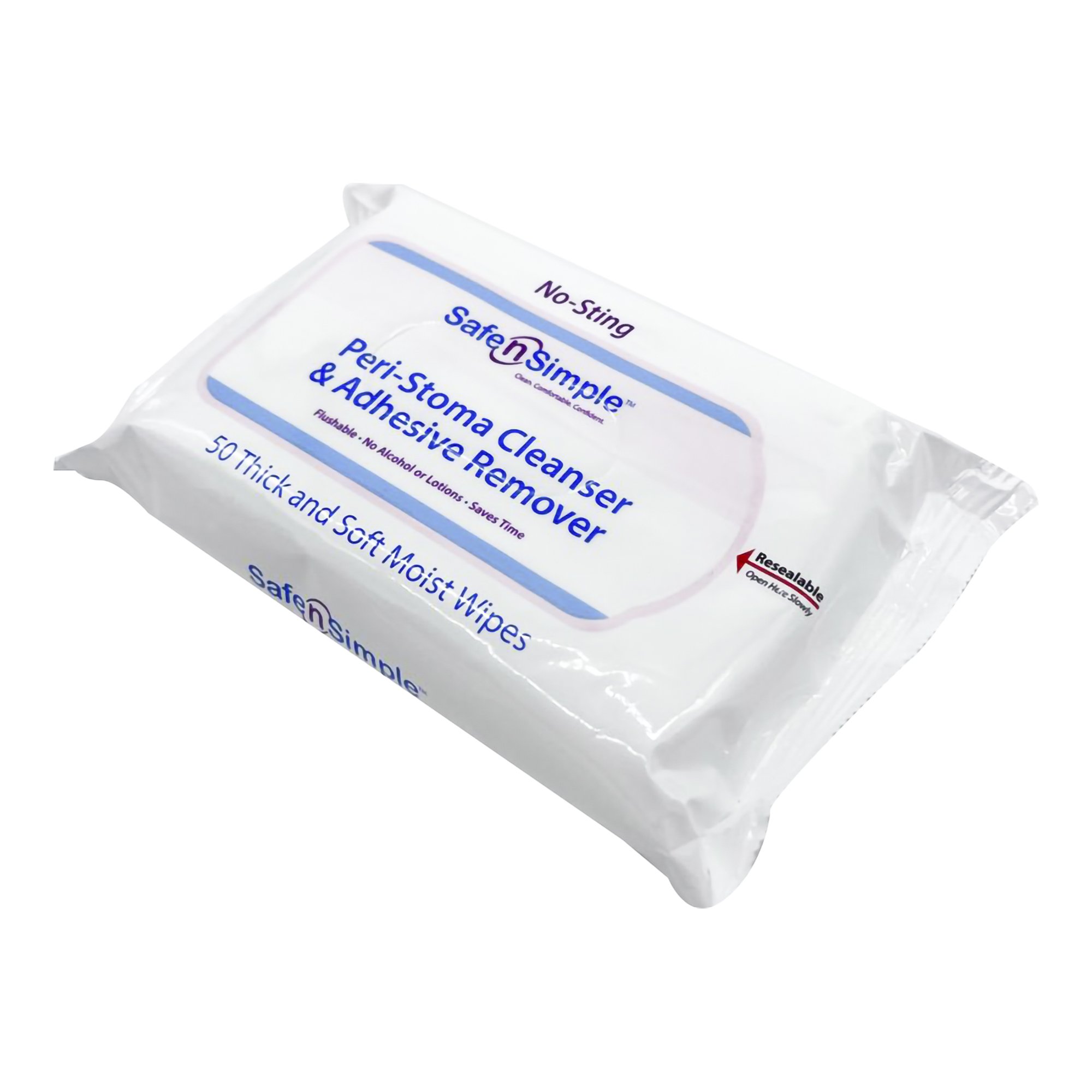 Safe n Simple™ Adhesive Remover Wipes - Image 2