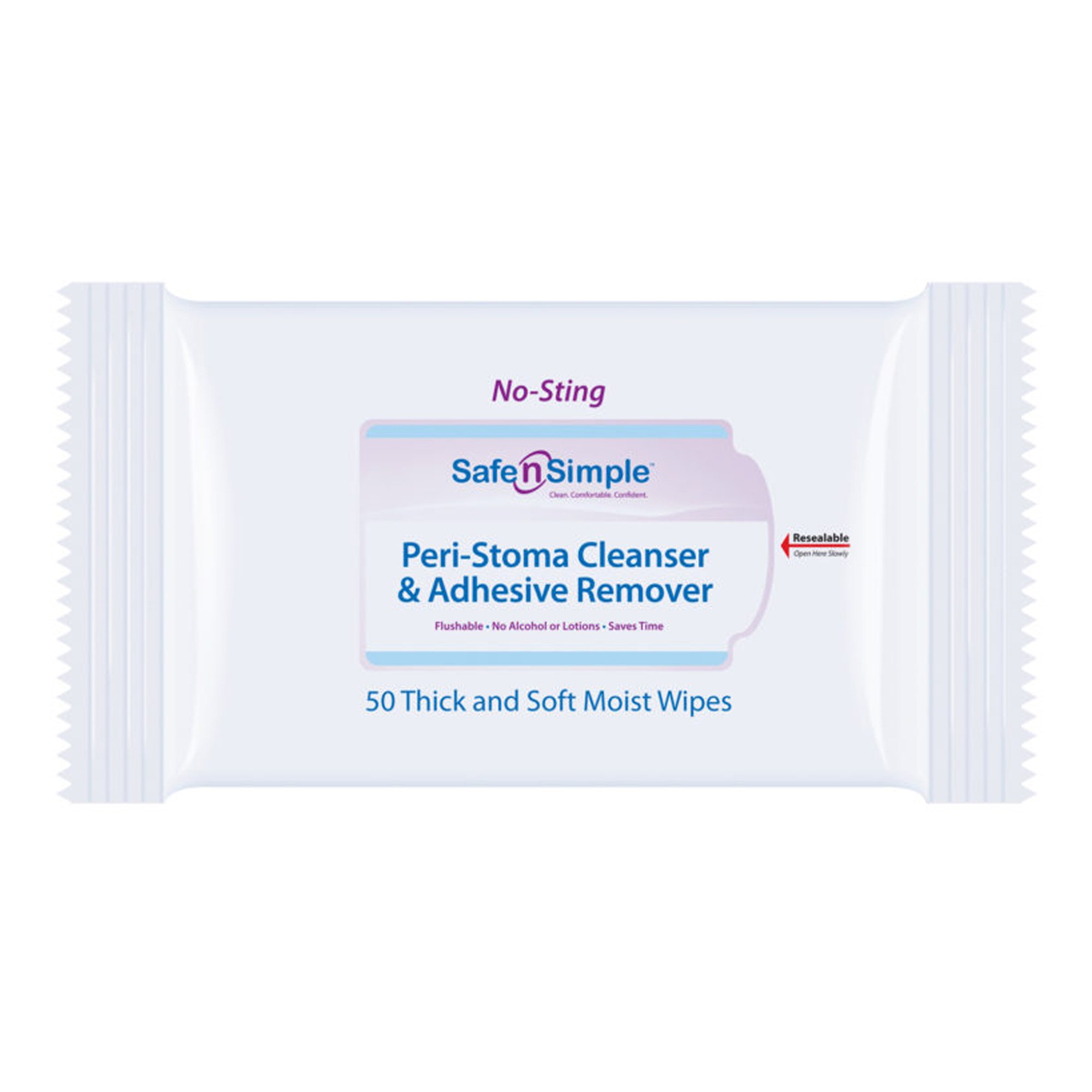 Safe n Simple™ Adhesive Remover Wipes - Image 5