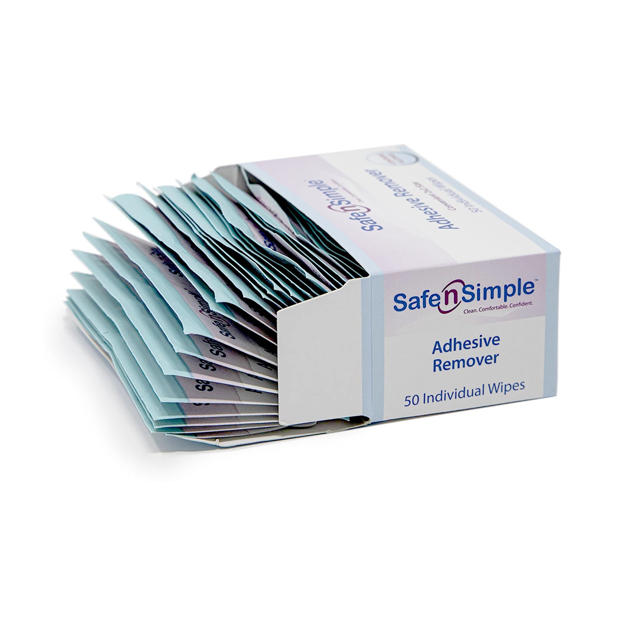 Safe N Simple™ Adhesive Remover, 5 x 7 Inch Wipe - Image 2