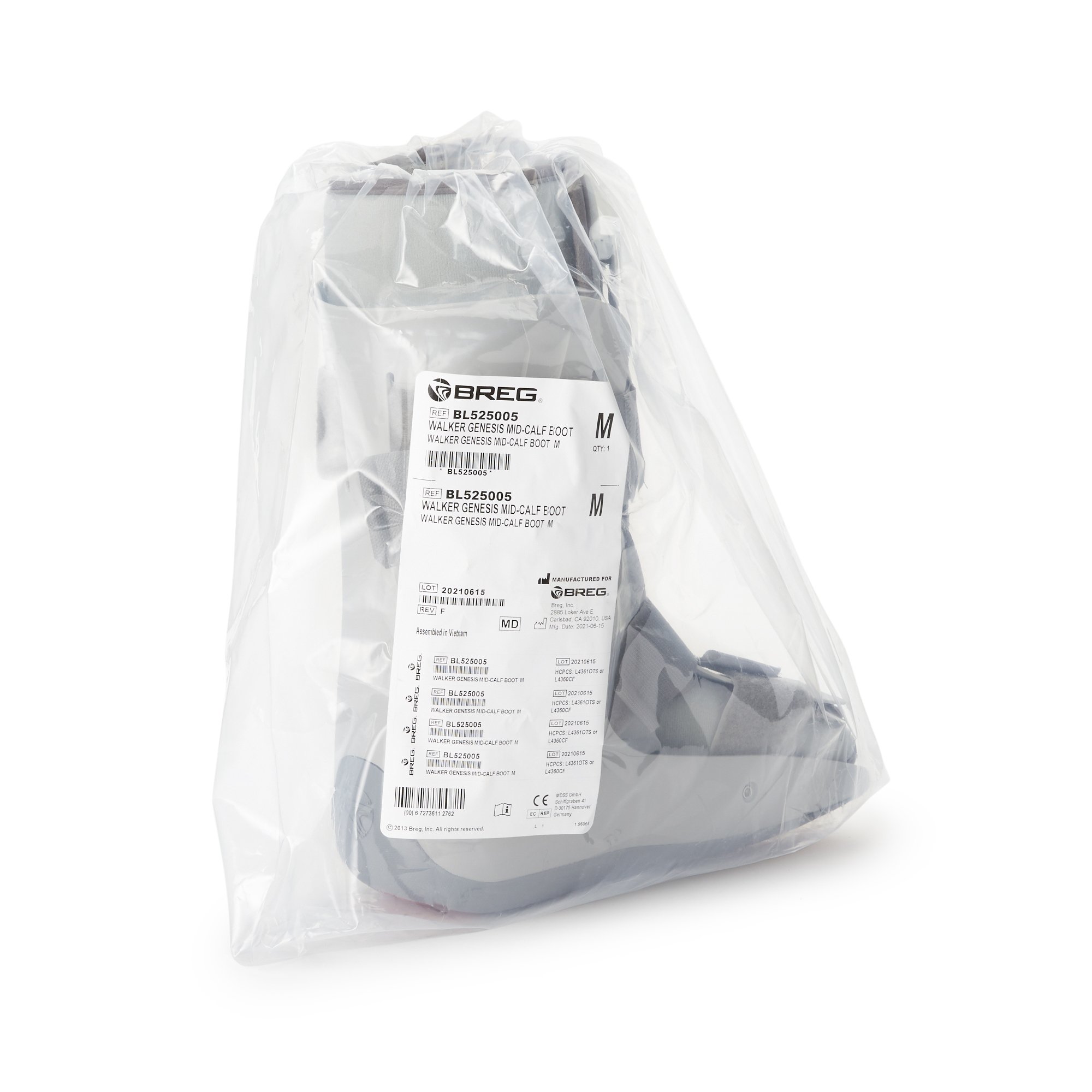 Breg® Genesis Mid-Calf Air Walker Boot - Image 2