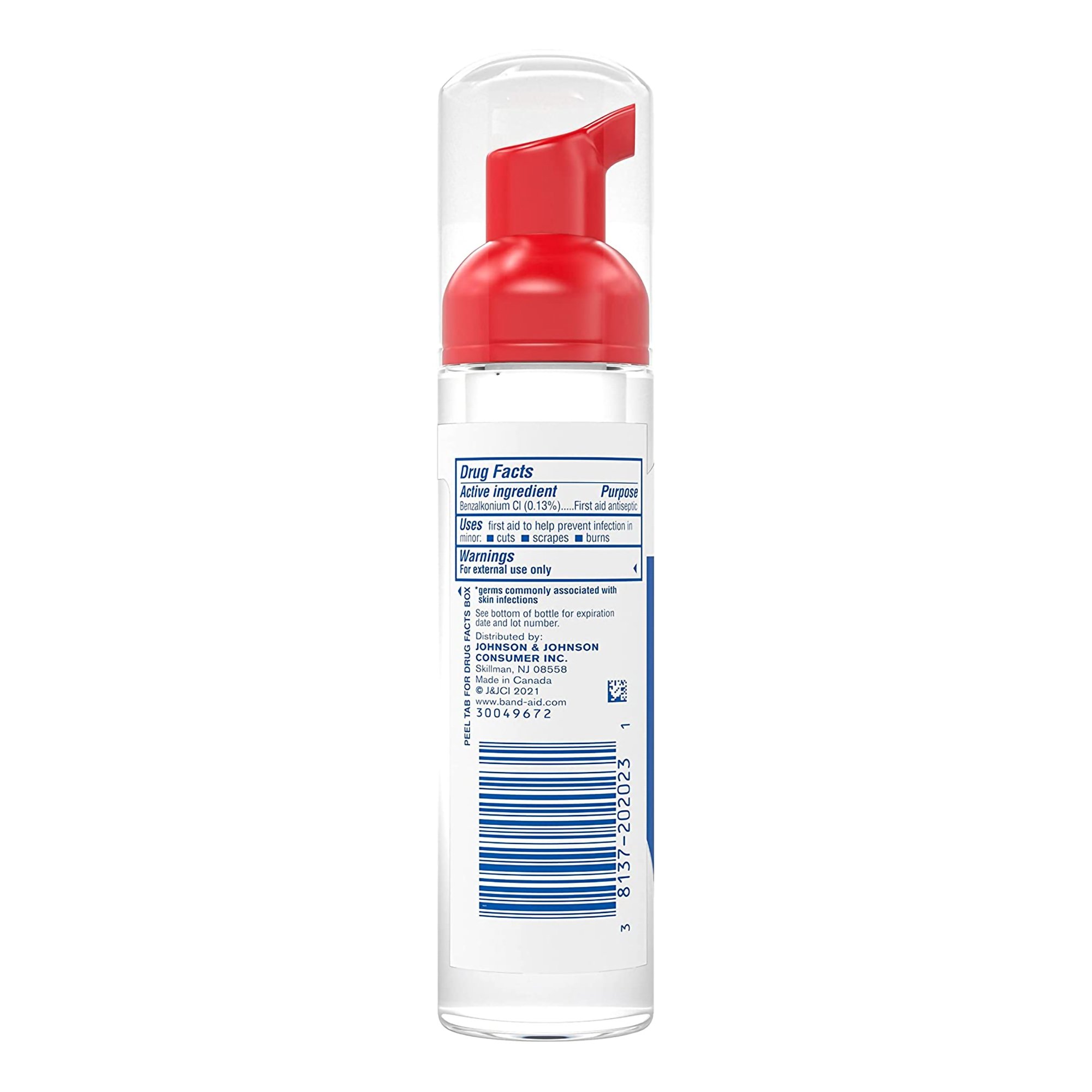 Band-Aid® Kids Antiseptic Cleansing Foam - Image 2