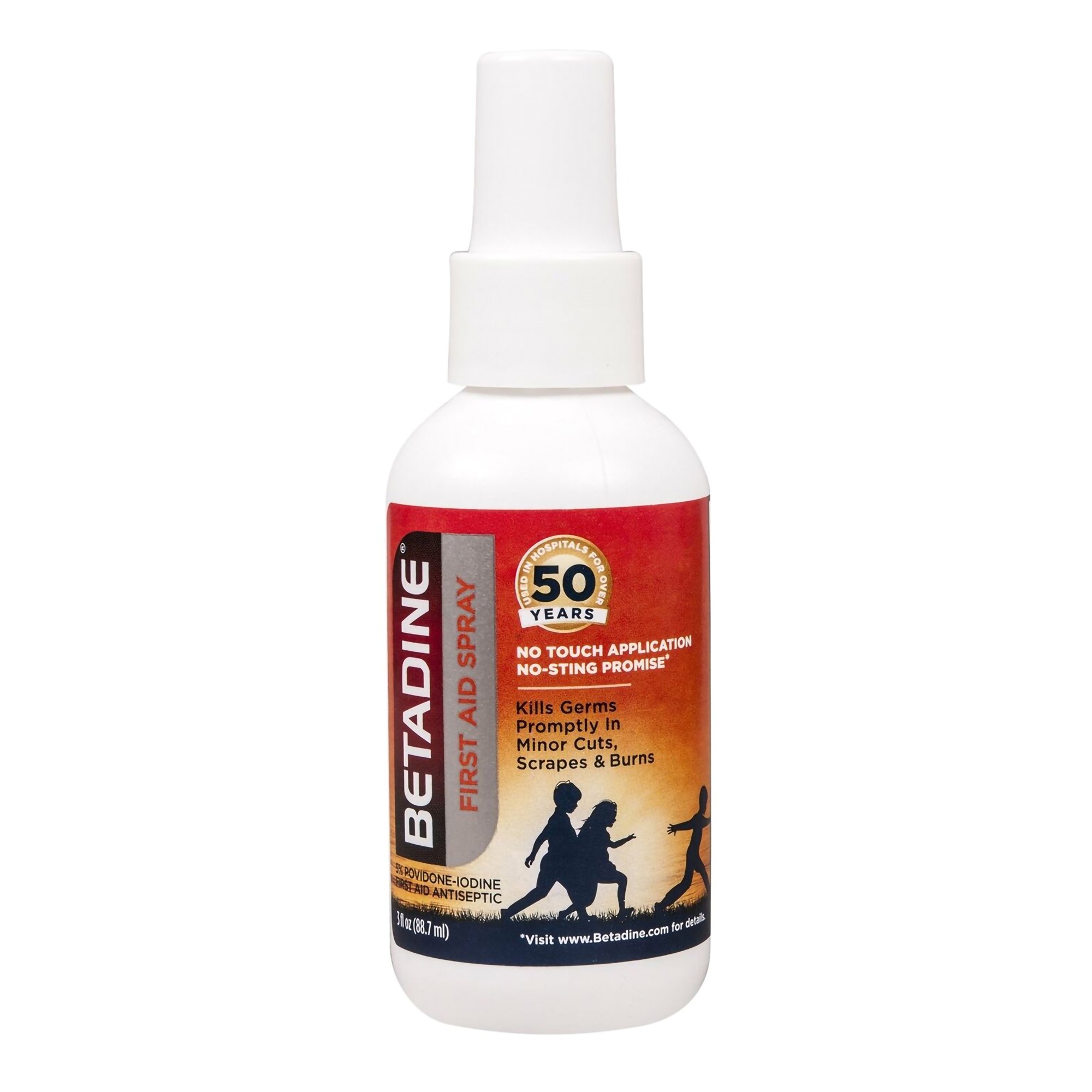 Betadine® Povidone-Iodine Antiseptic, 88.7 mL spray bottle - Image 3