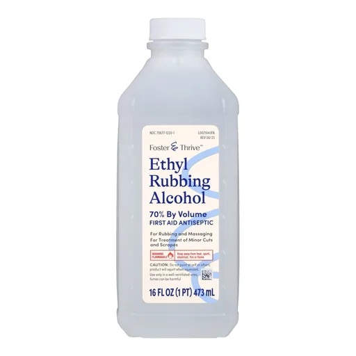 Foster & Thrive™ 70% Ethyl Rubbing Alcohol, 16-ounce Bottle