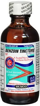 Humco Benzoin Tincture Antiseptic, 2-ounce bottle