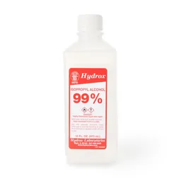 Hydrox 99% Isopropyl Alcohol for Technical Use, 16-ounce bottle