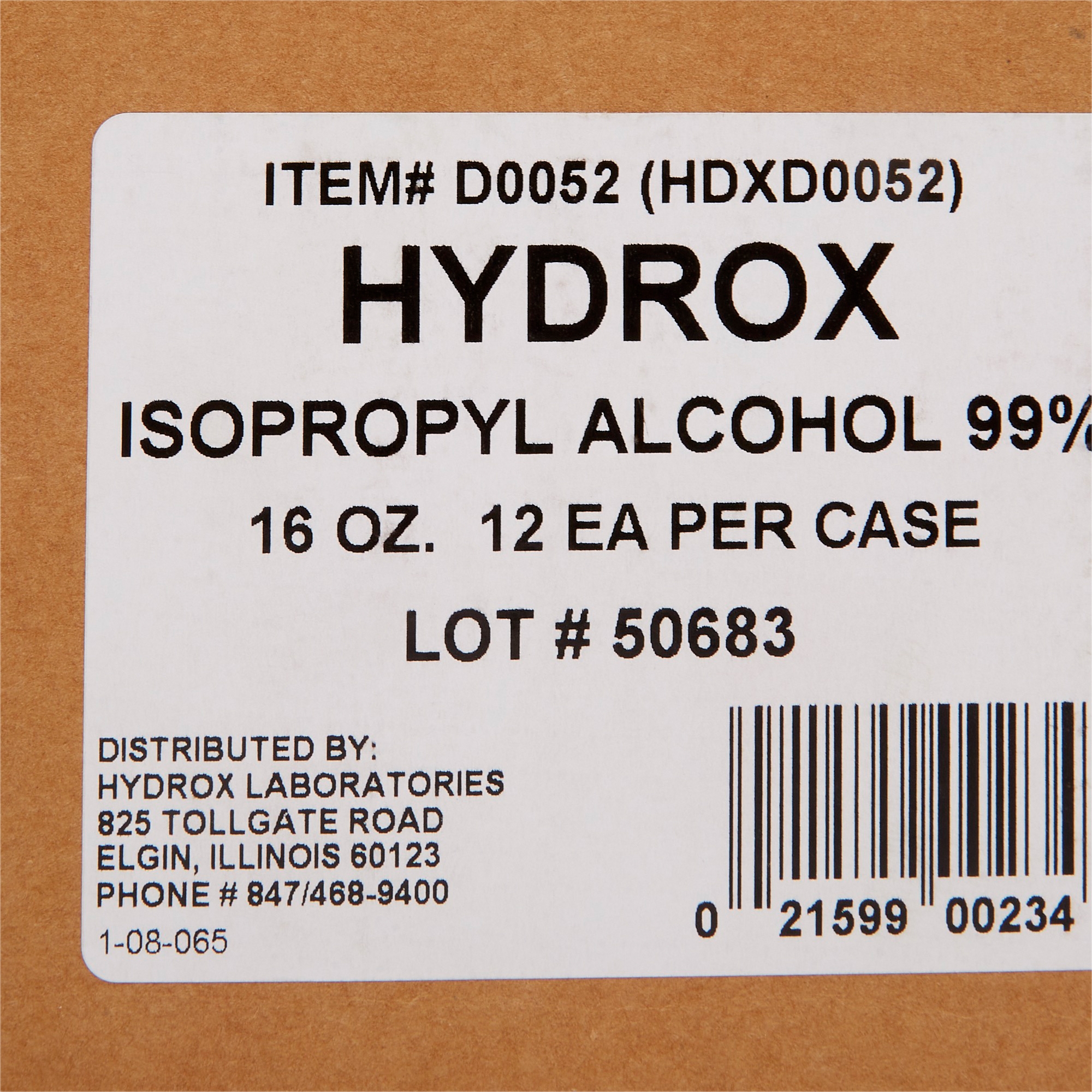 Hydrox 99% Isopropyl Alcohol for Technical Use, 16-ounce bottle - Image 6