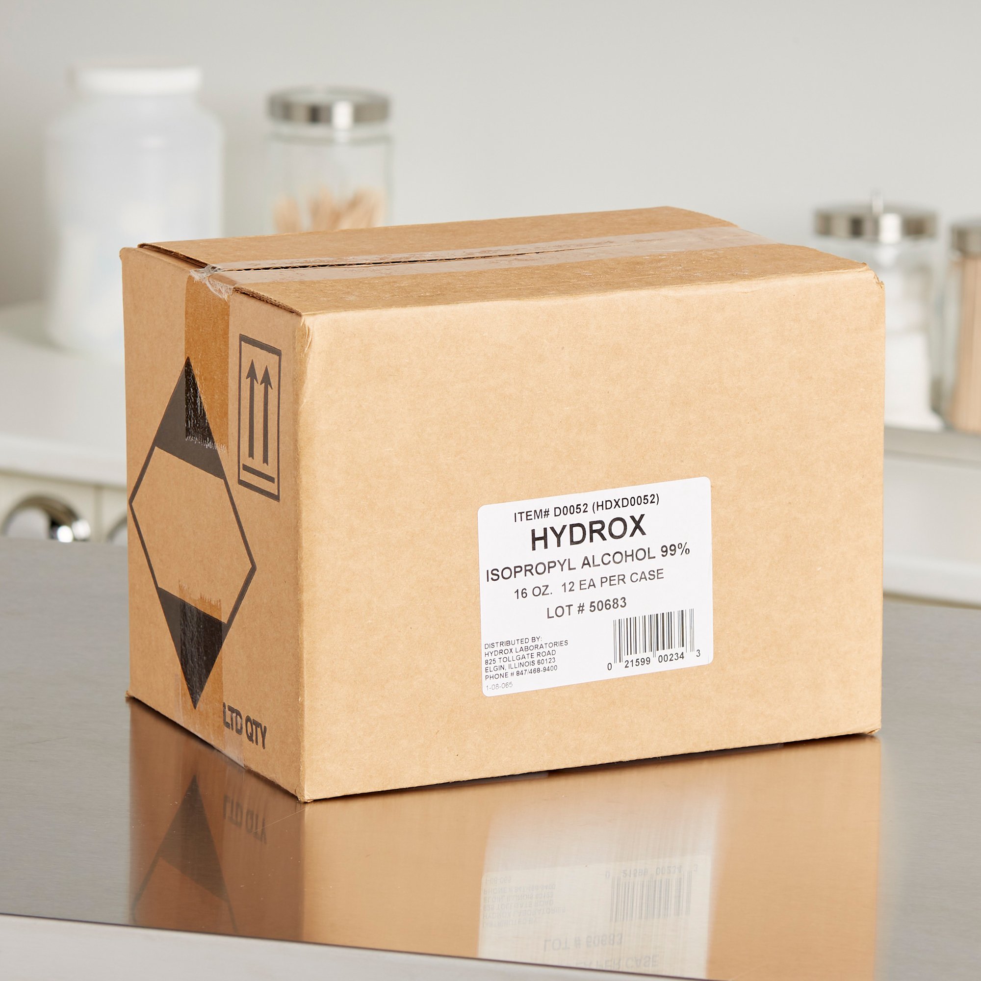 Hydrox 99% Isopropyl Alcohol for Technical Use, 16-ounce bottle - Image 9