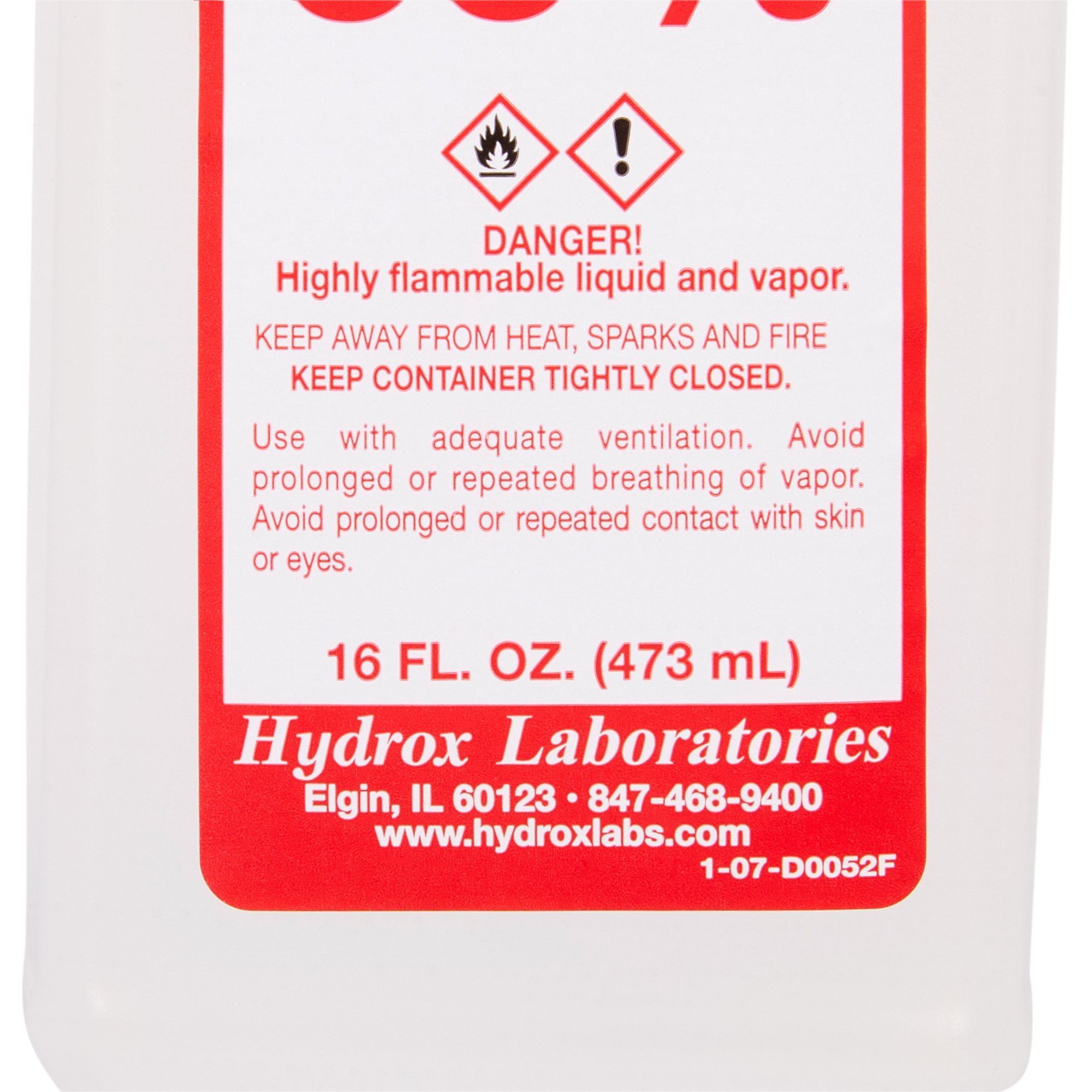 Hydrox Isopropyl Alcohol Antiseptic, 16-ounce Bottle - Image 2