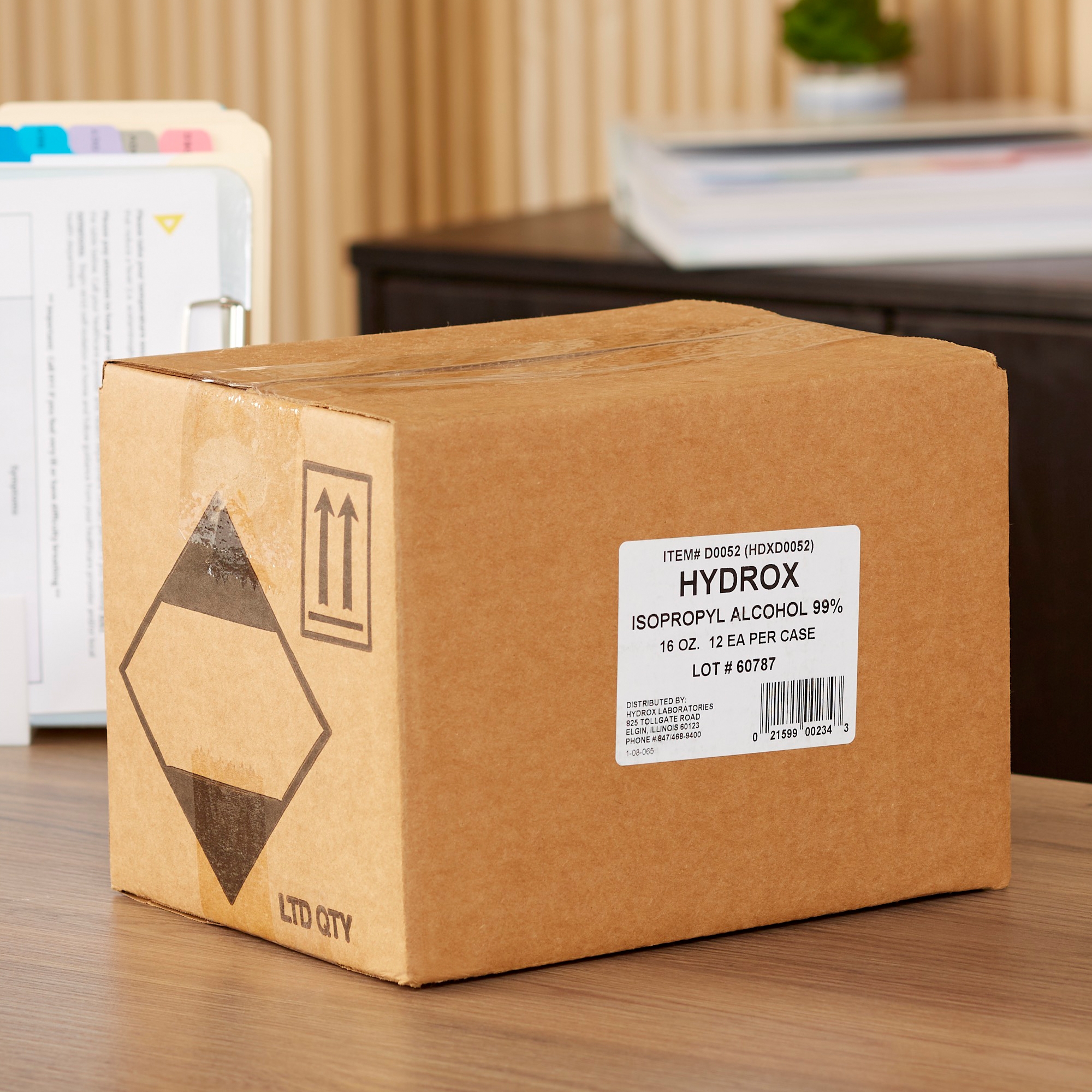 Hydrox Isopropyl Alcohol Antiseptic, 16-ounce Bottle - Image 8