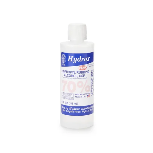 Hydrox Isopropyl Alcohol, 4-ounce Bottle
