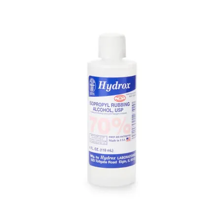Hydrox Isopropyl Alcohol, 4-ounce Bottle