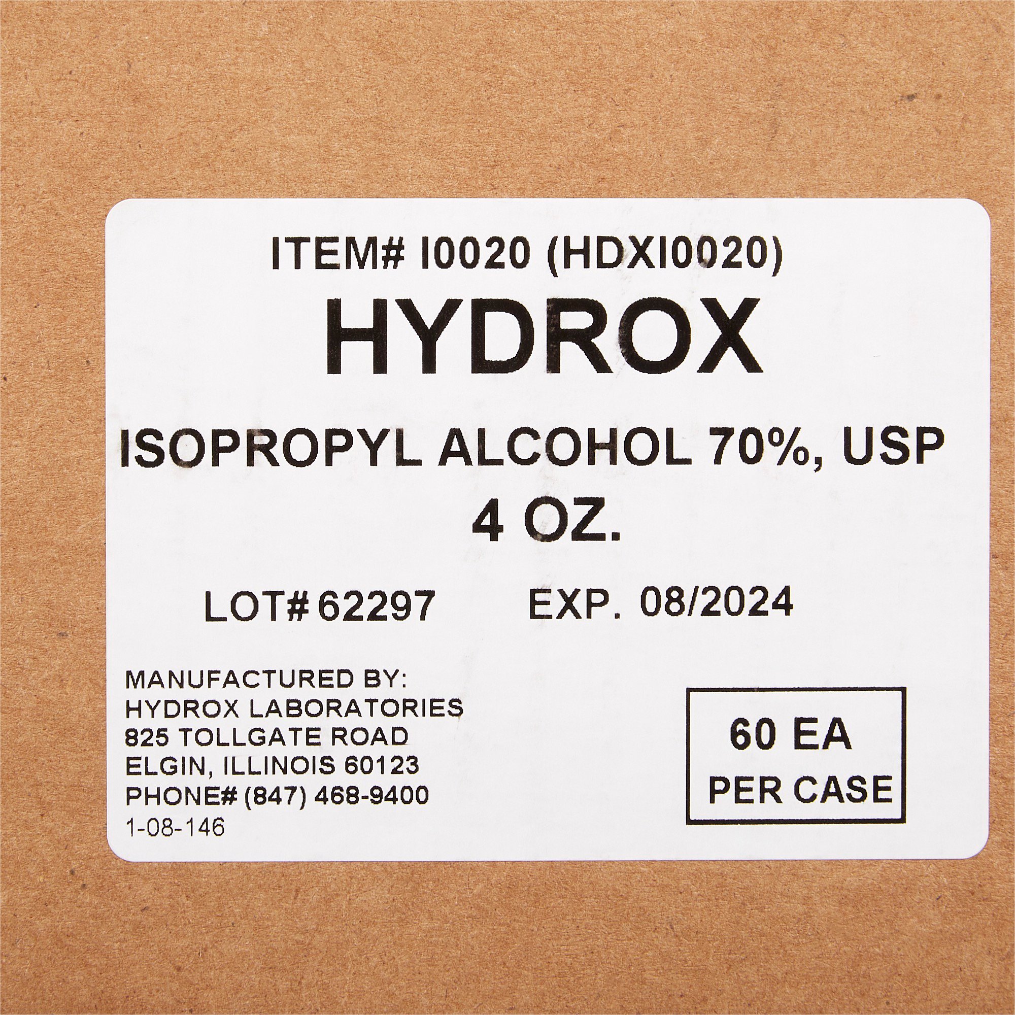 Hydrox Isopropyl Alcohol, 4-ounce Bottle - Image 5