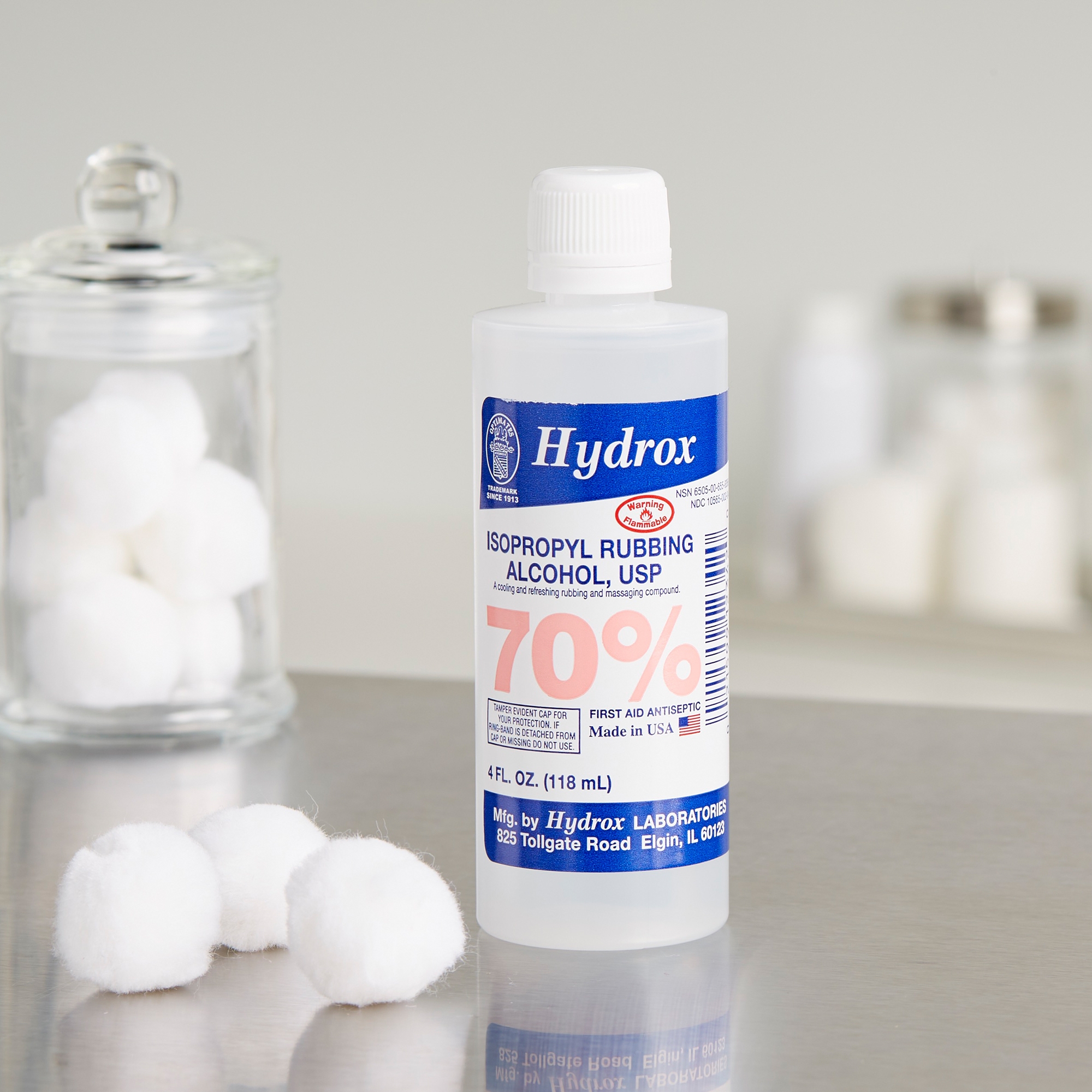 Hydrox Isopropyl Alcohol, 4-ounce Bottle - Image 6