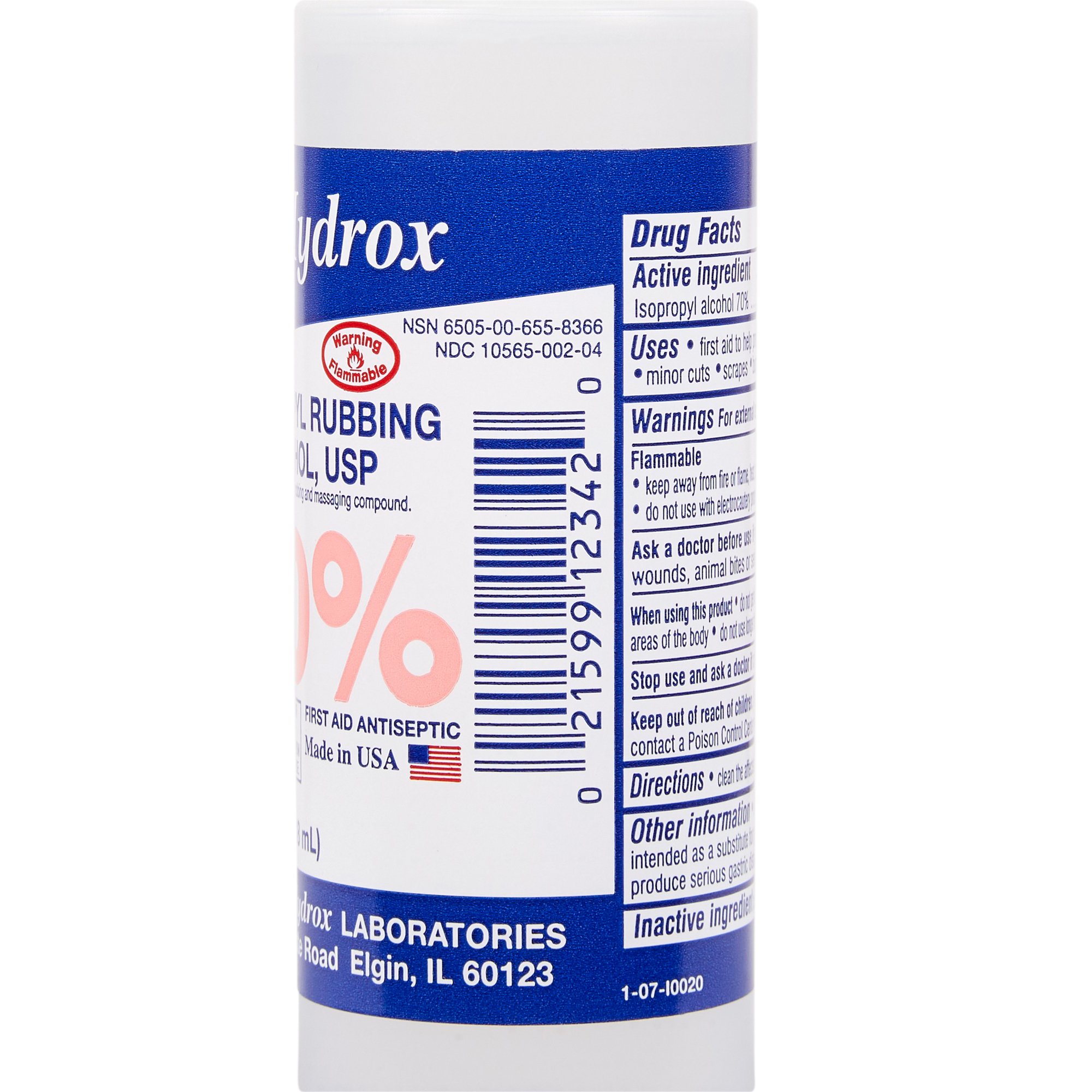 Hydrox Isopropyl Alcohol, 4-ounce Bottle - Image 3