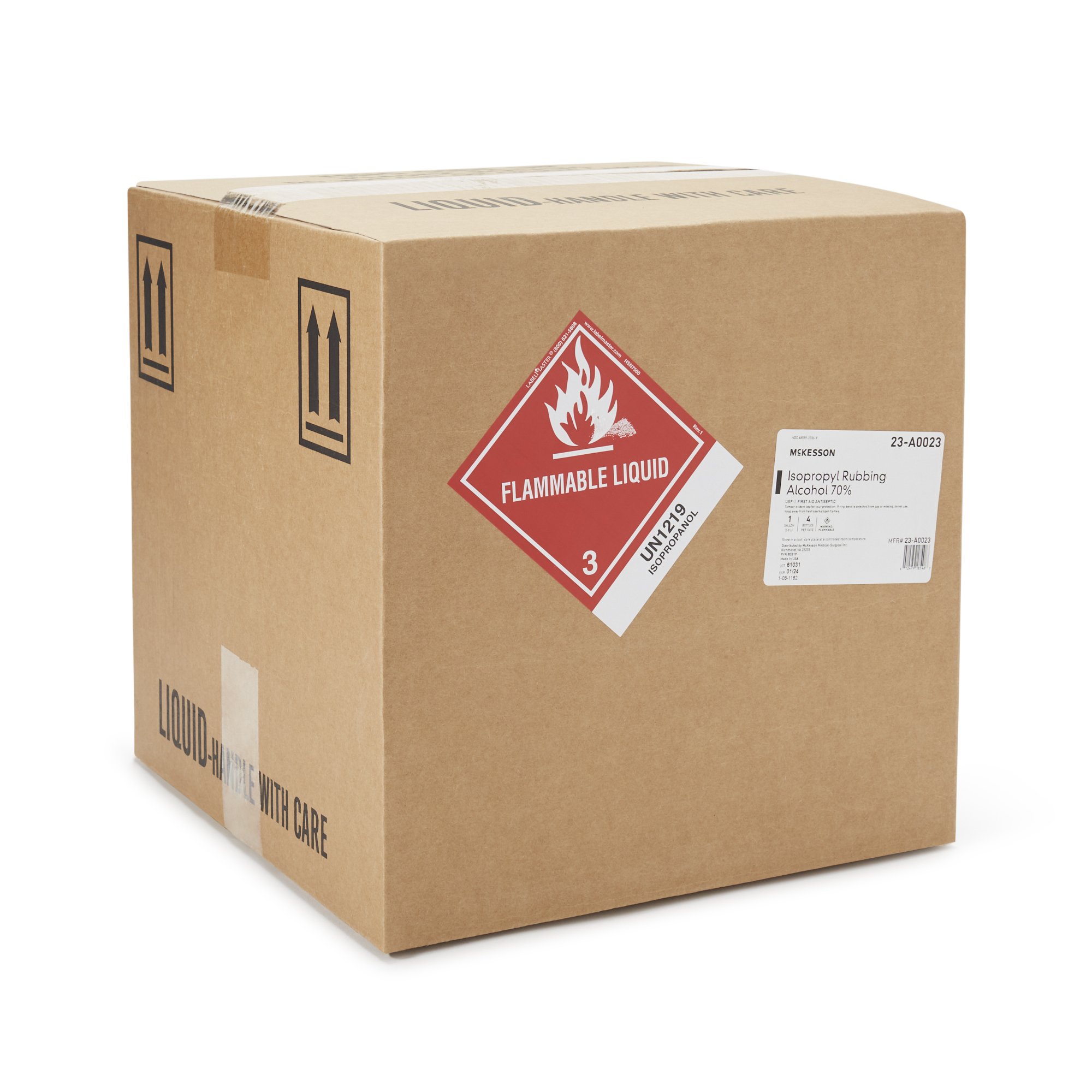 McKesson Isopropyl Alcohol Antiseptic, 1 gal. Bottle - Image 3