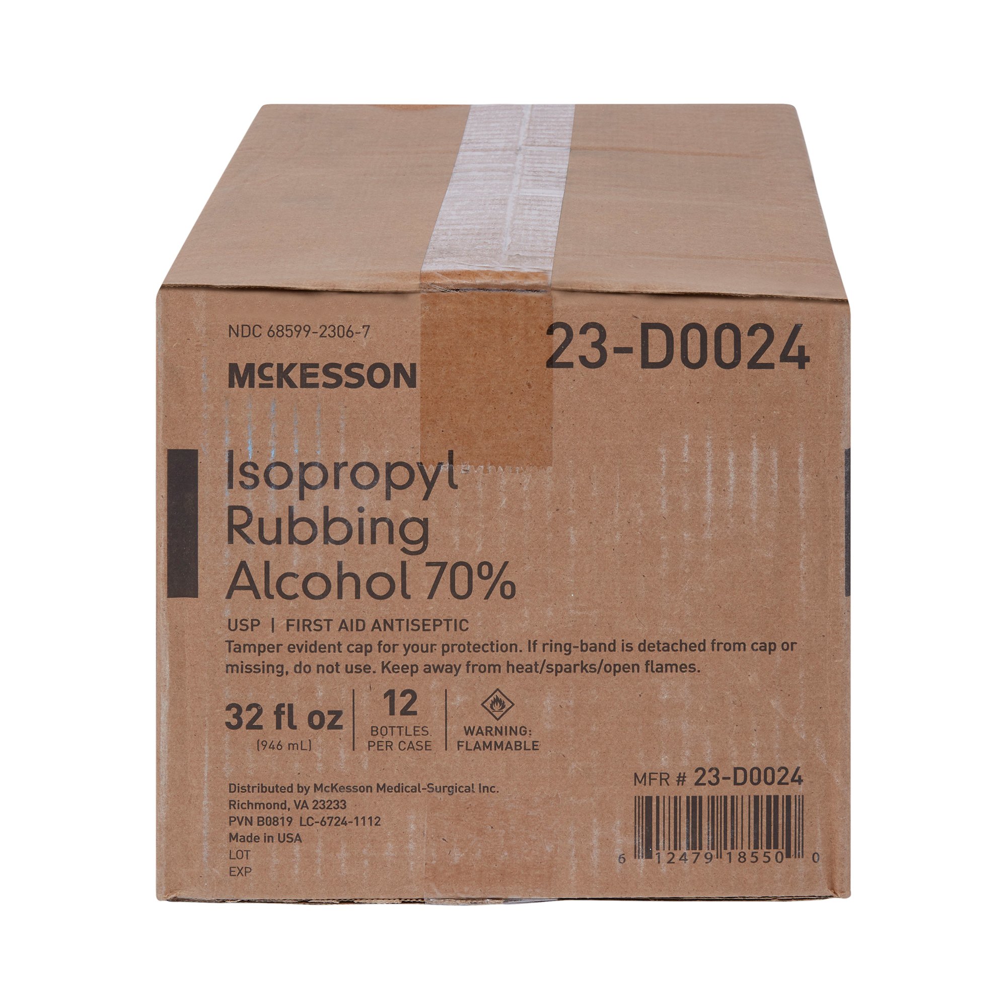 McKesson Isopropyl Alcohol Antiseptic, 32-ounce bottle - Image 7