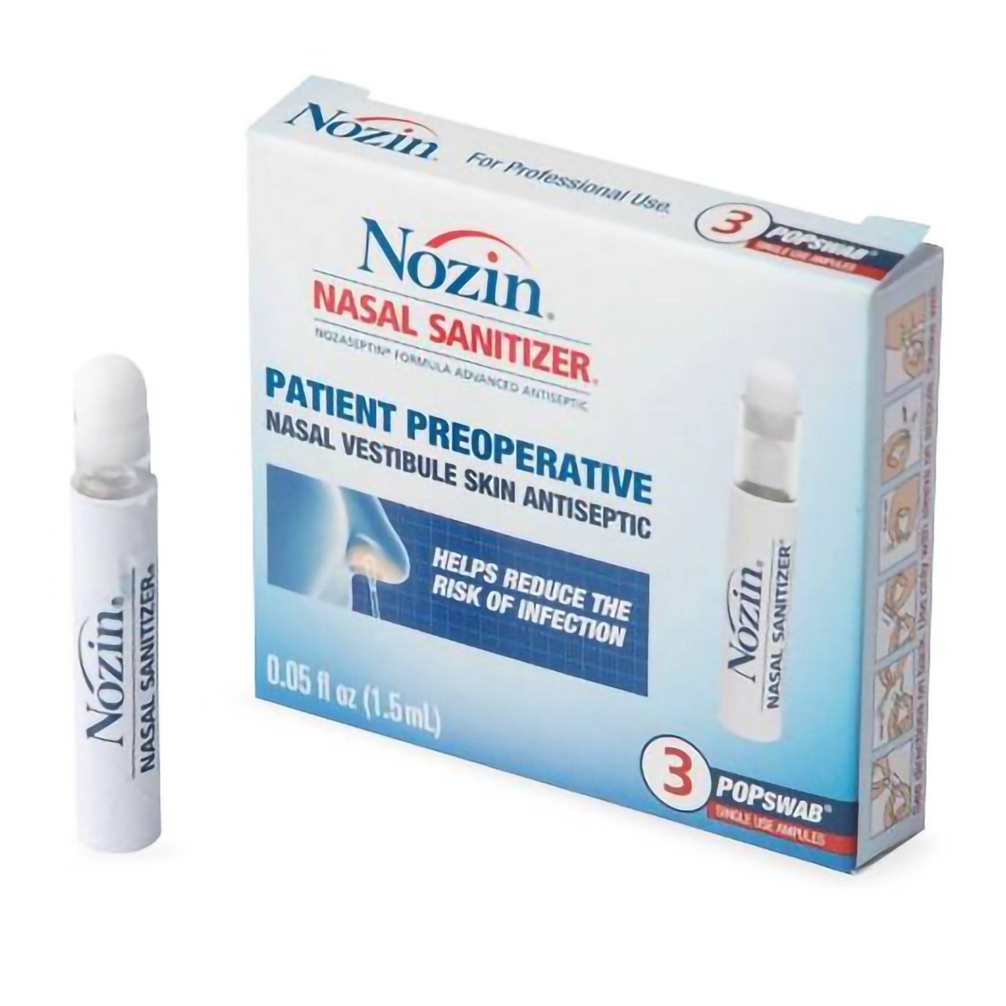 Nozin® Nasal Sanitizer® POPswab® Antiseptic
