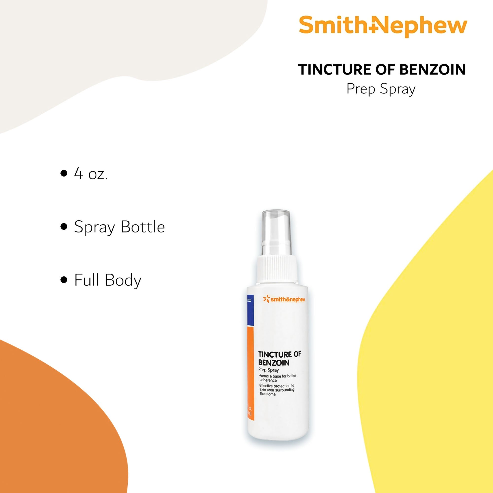 Smith & Nephew Benzoin Tincture Antiseptic, 4-ounce Spray Bottle - Image 4
